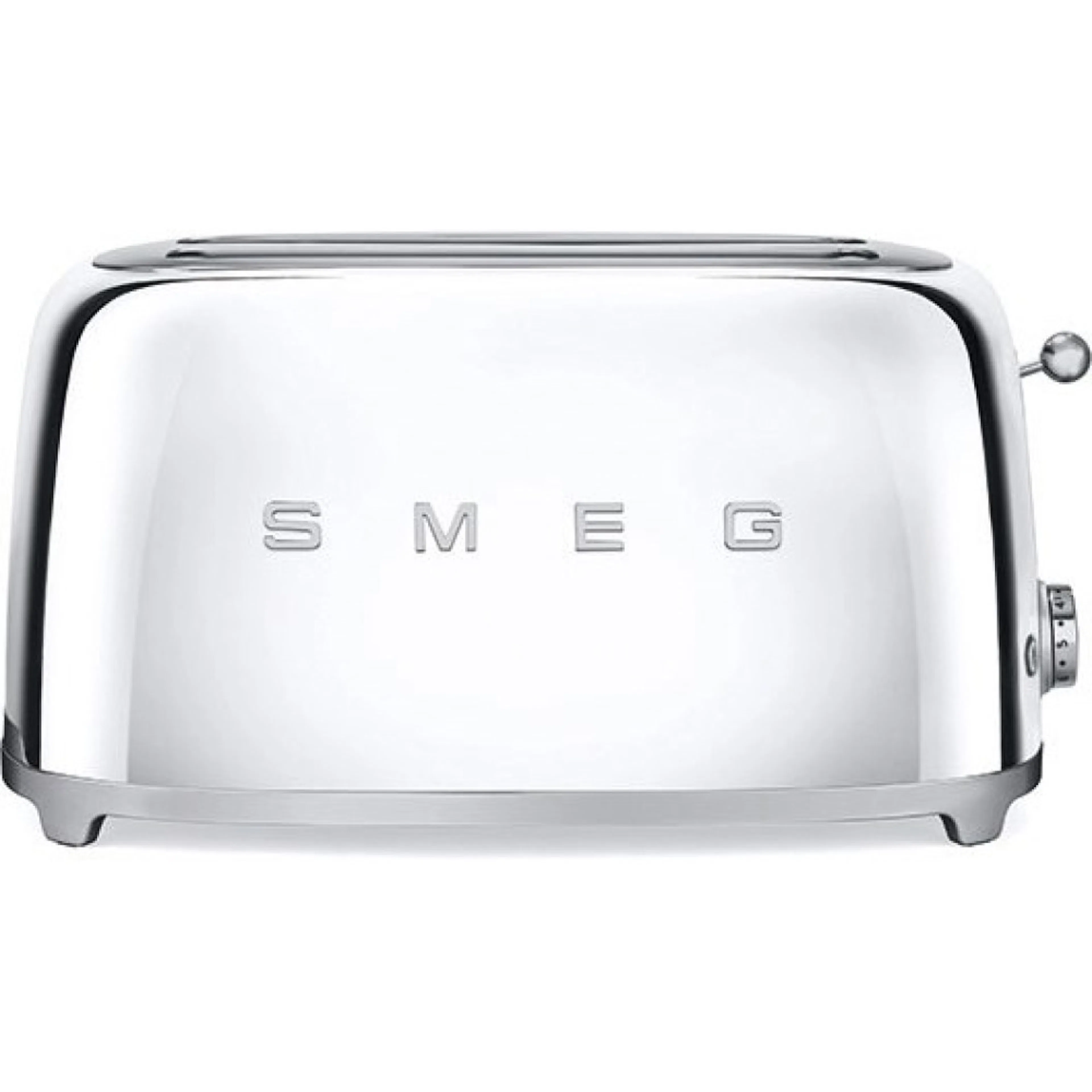 Brødrister Smeg TSF02SSEU Krom Retro med Ekstra Brede Spor