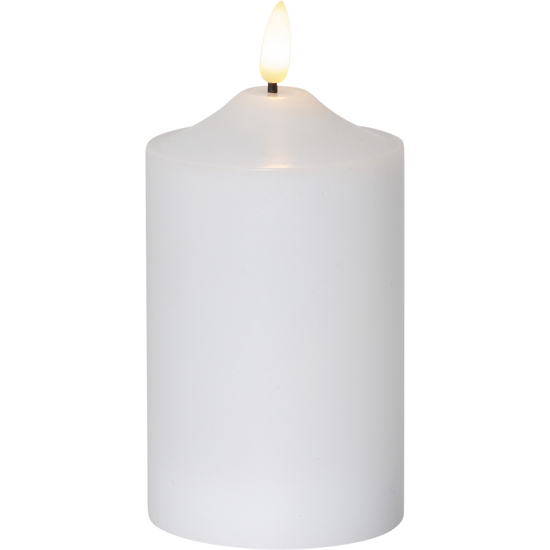 LED Blockljus Flamme 150 mm