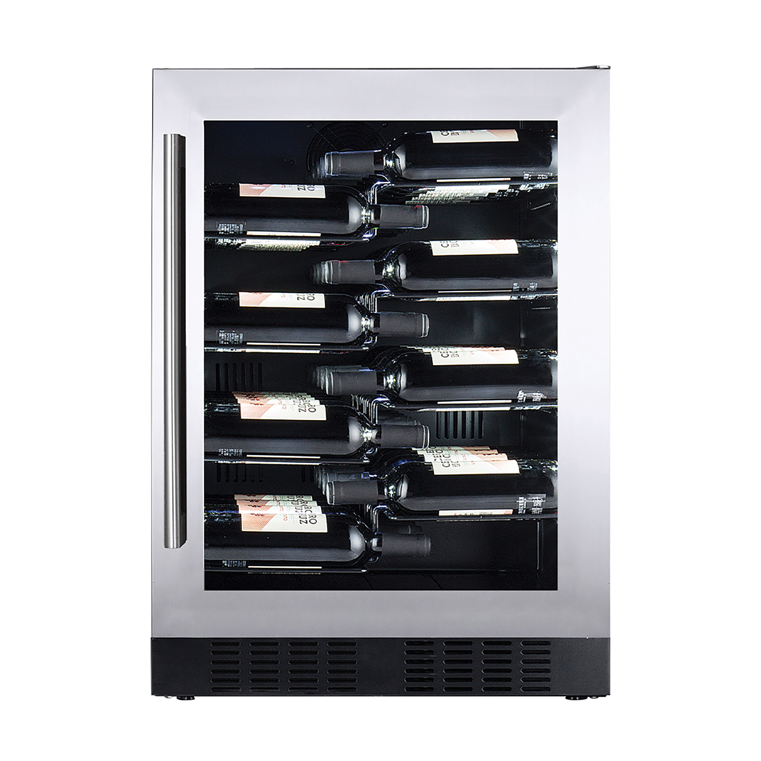 Vinskap Temptech Copenhagen CPROX60SX-24 Rustfri