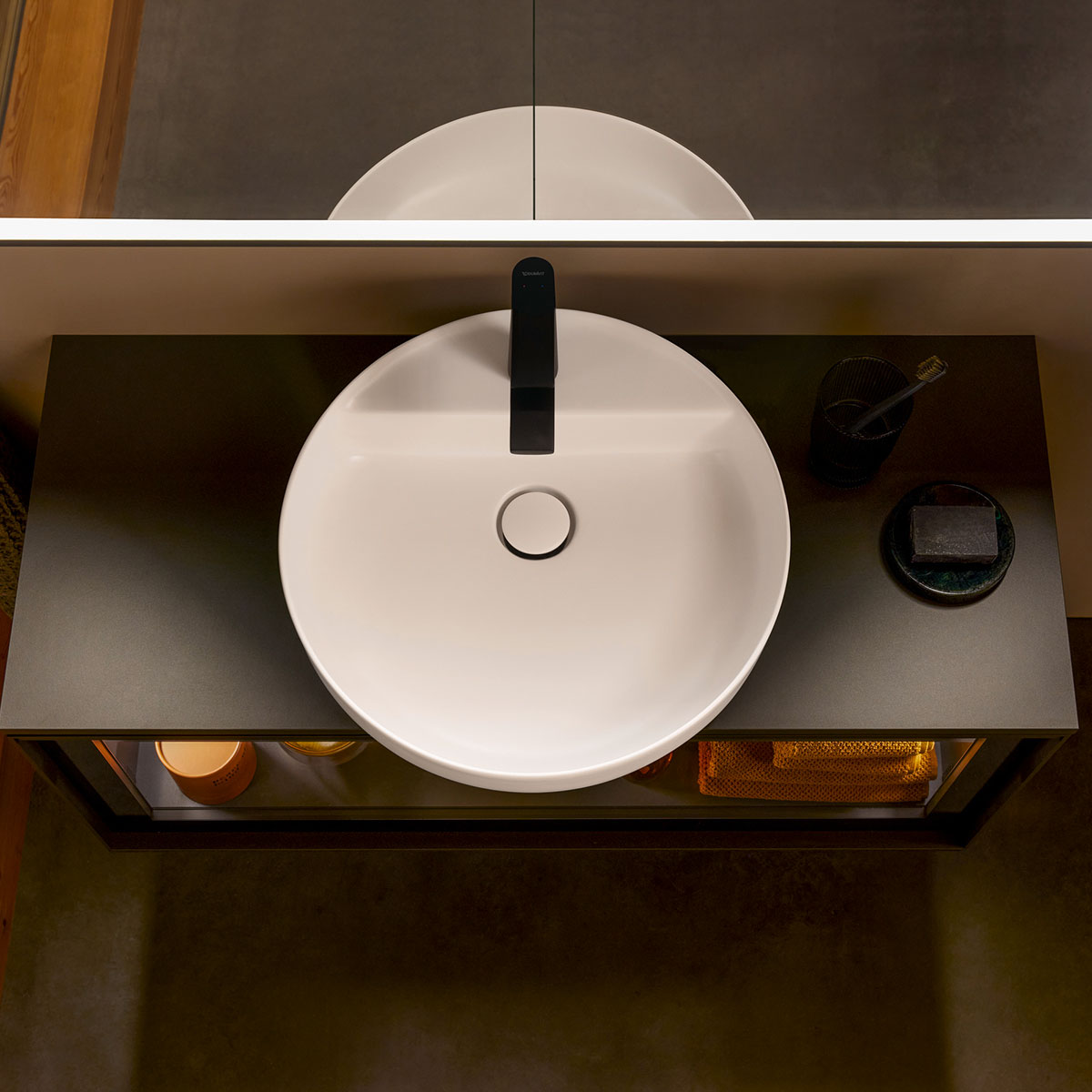 Servant Duravit Vitrium med Hylle 460 mm