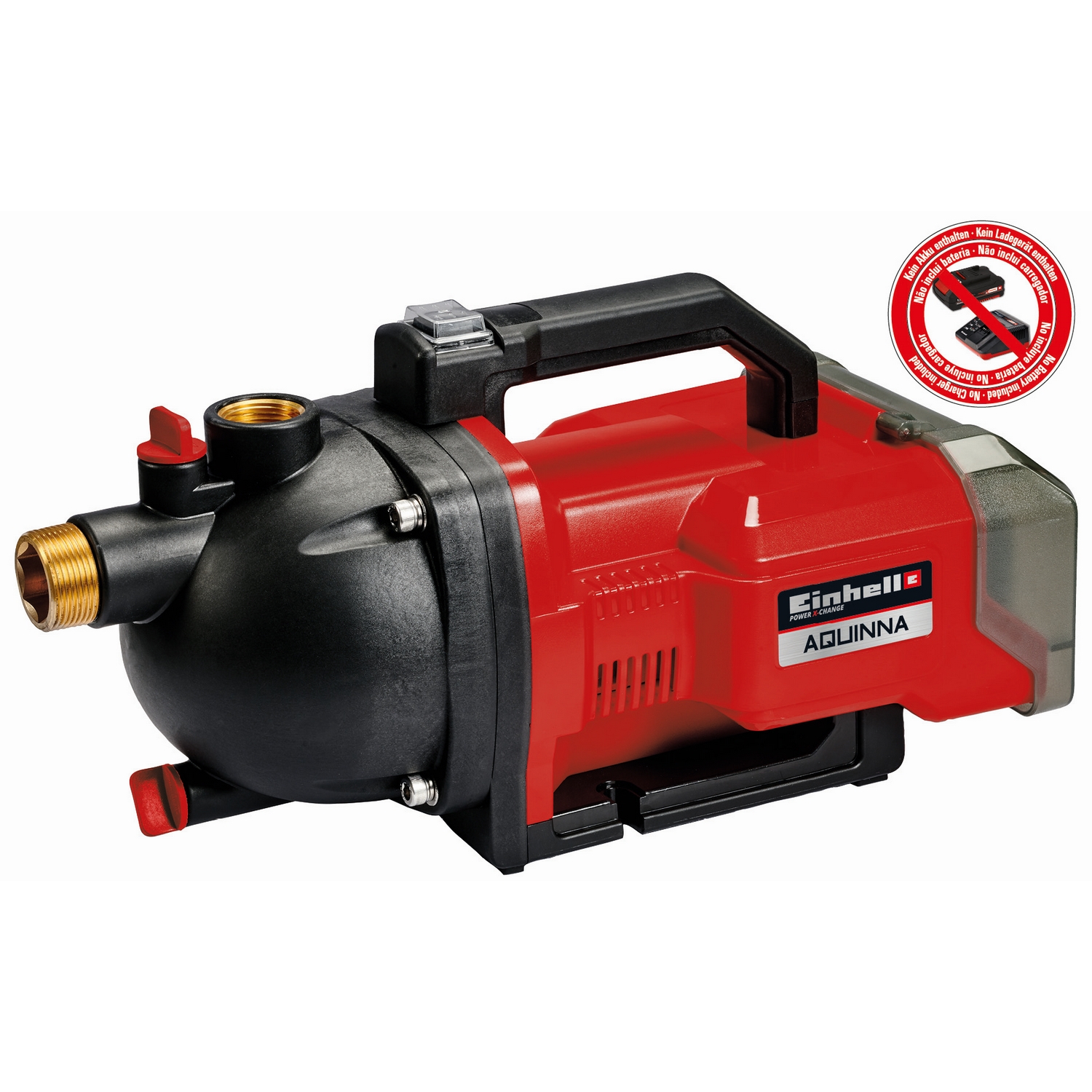 Hagepumpe Einhell Sladdlös Aquinna uten Batteri