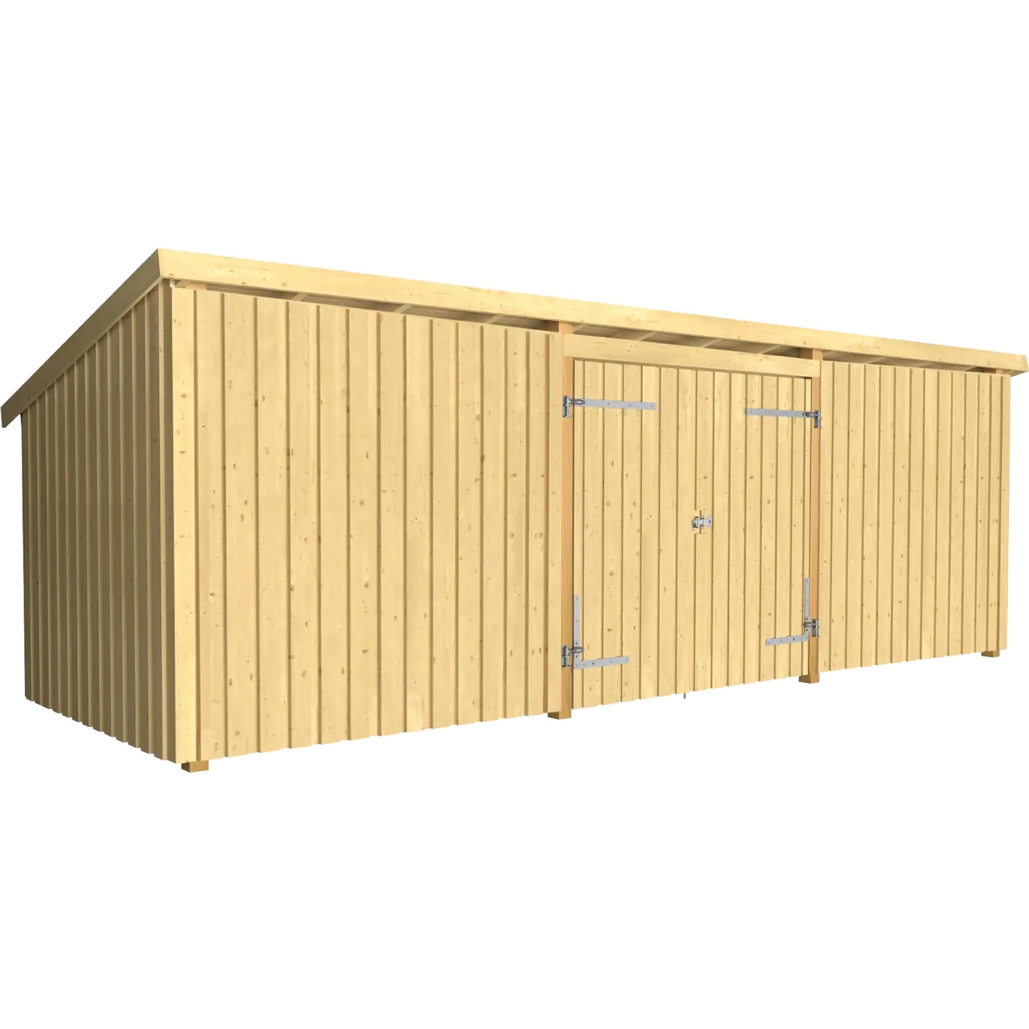 Utebod PLUS Nordic Multi Hagehus 3 Moduler 14 m2