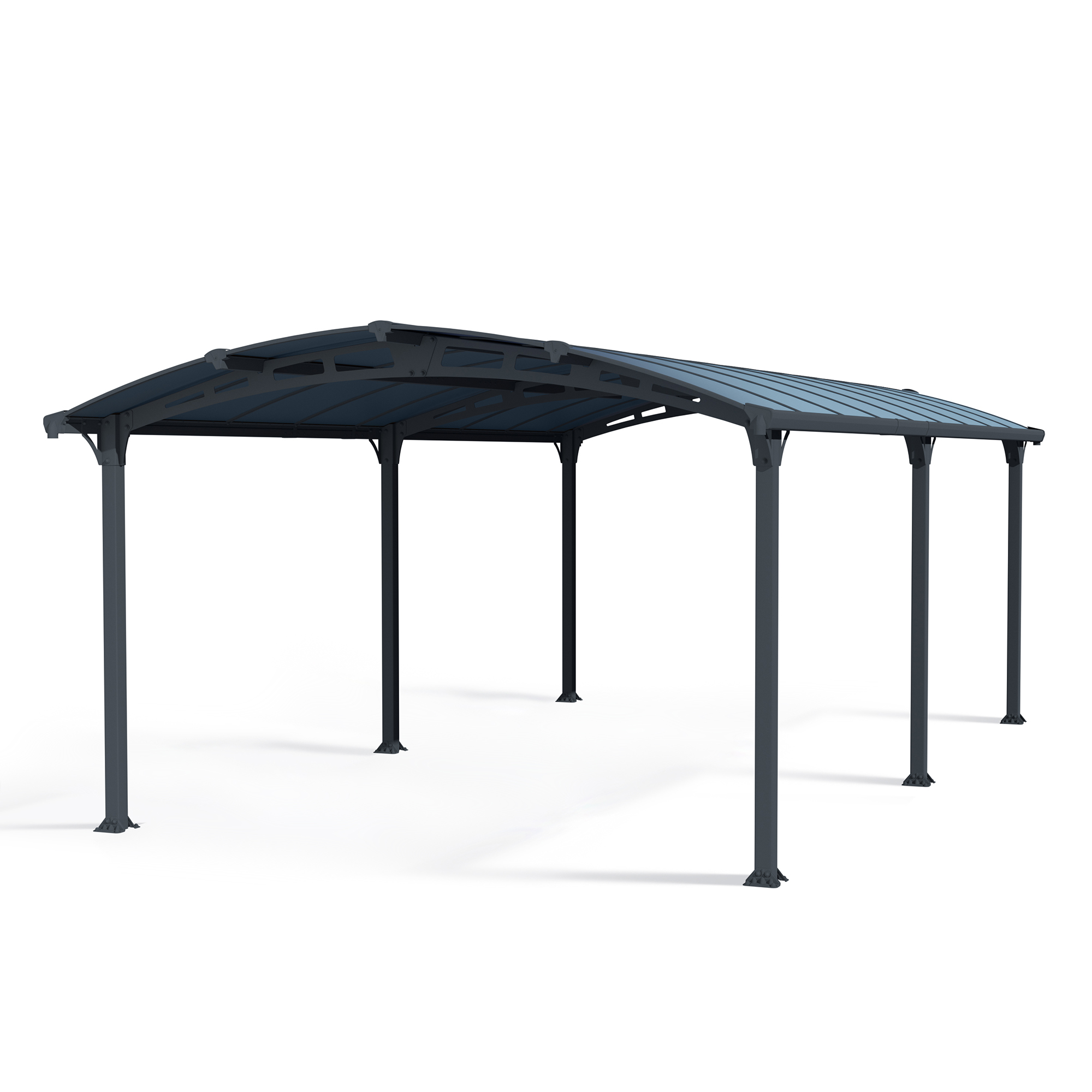 Carport Canopia av Palram Arcadia i Metall 3,6x6,5 m