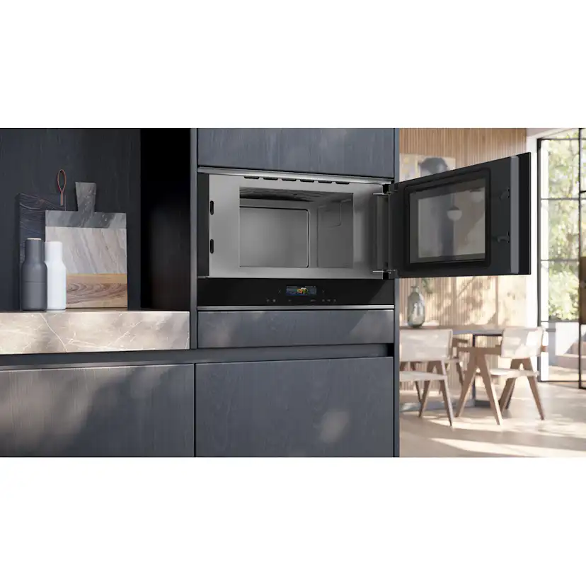 Mikrobølgeovn Siemens iQ700 BF722R1 Innbygging
