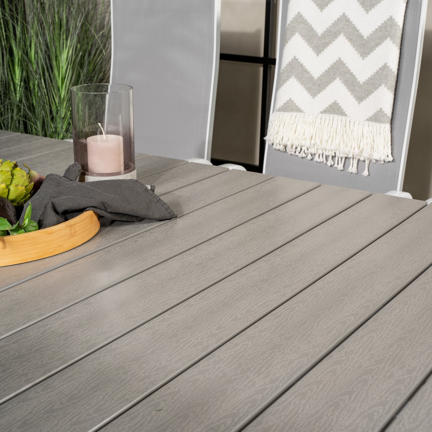 Spisegruppe Venture Home Lova 160/240 med 6 Copacabana Stoler