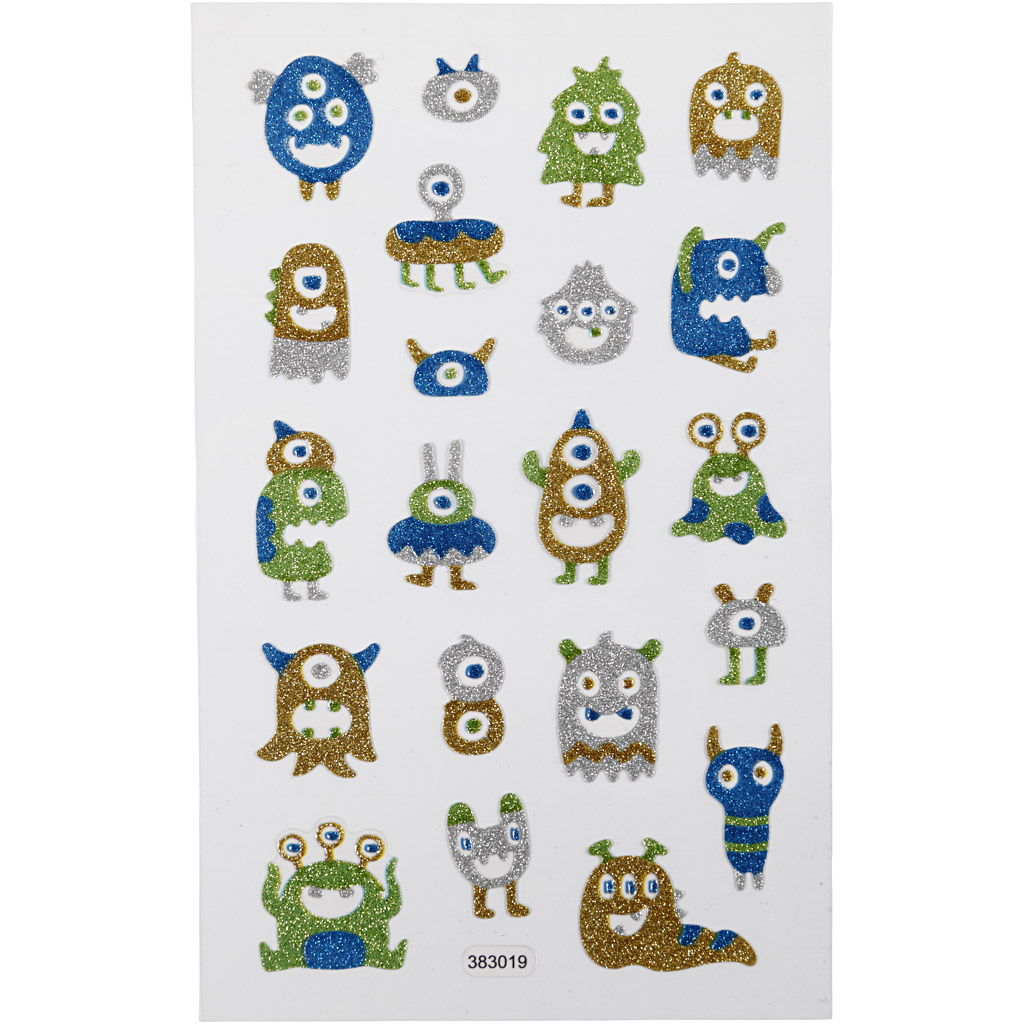 Klistremerker Creativ Company Romvesen