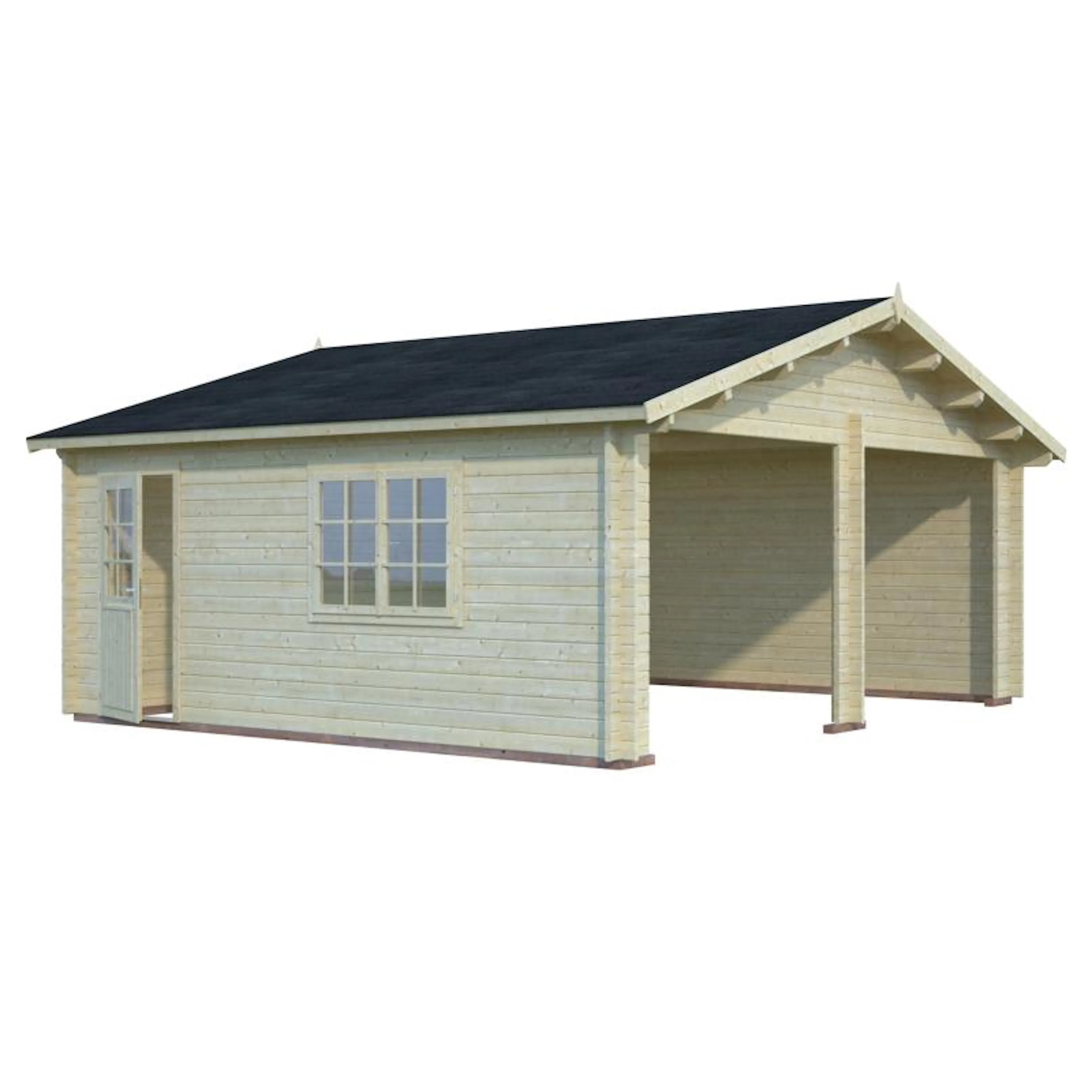 Garasje Palmako Roger 28,4 m2 uten Port