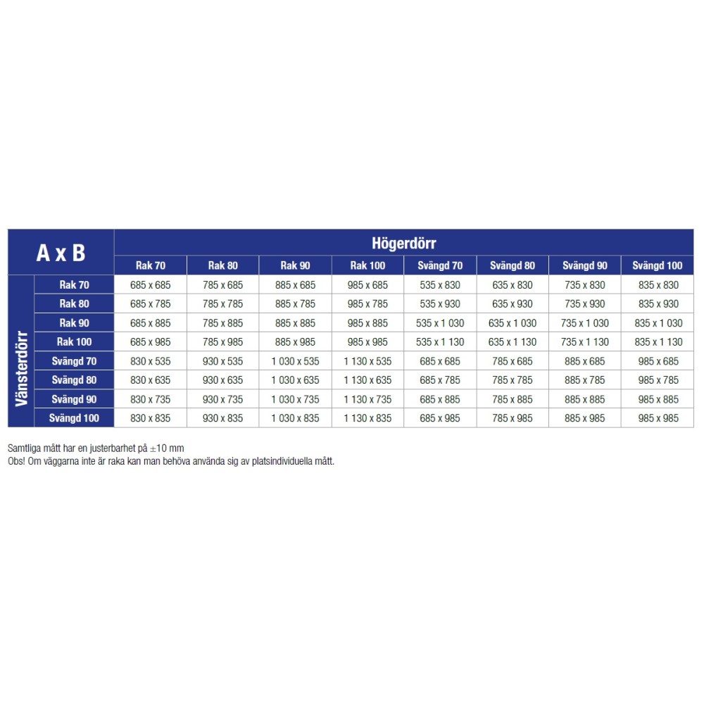 Duschhörn Alterna Picto Svängd