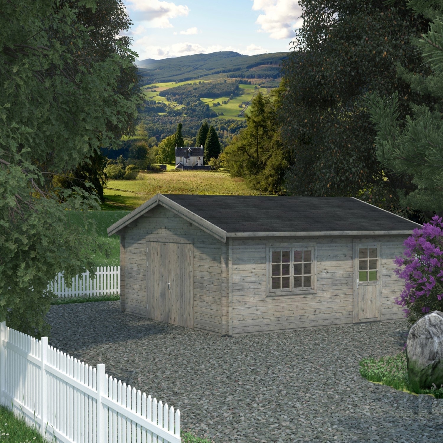 Garasjebod Palmako Roger 27,7 m2 Dobbel Treport