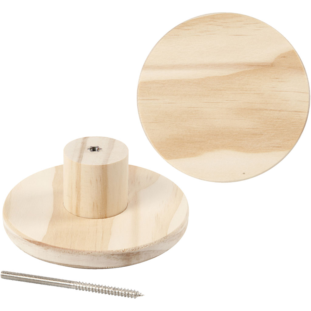 Treknagg Creativ Company Rund Dybde 4,5 cm 1 stk