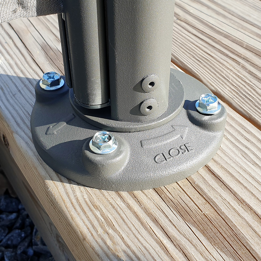 Sidemarkise fra Metalcraft for Sol-, Vind- og Innsynsbeskyttelse