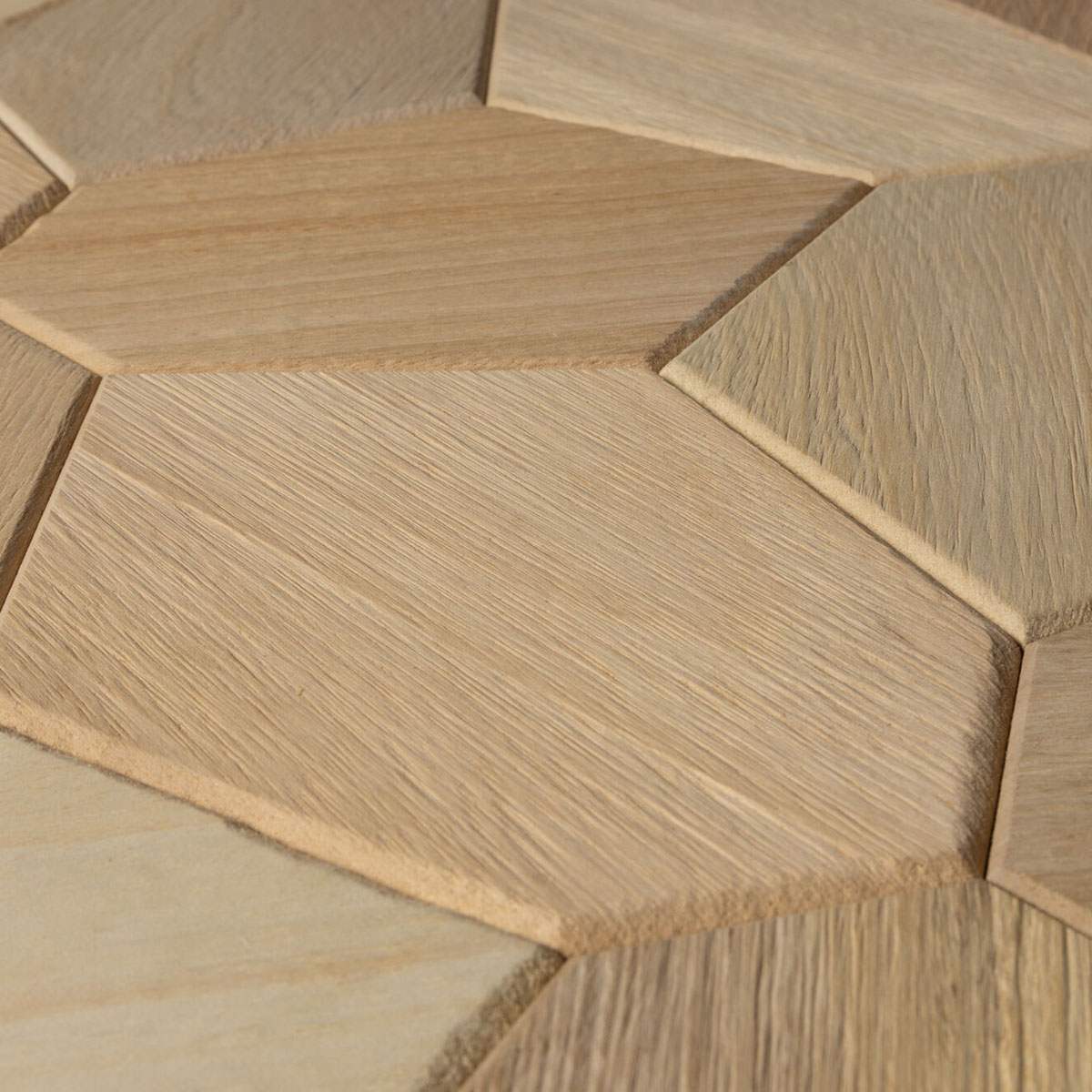 Veggpanel Emotionwood Hexagon