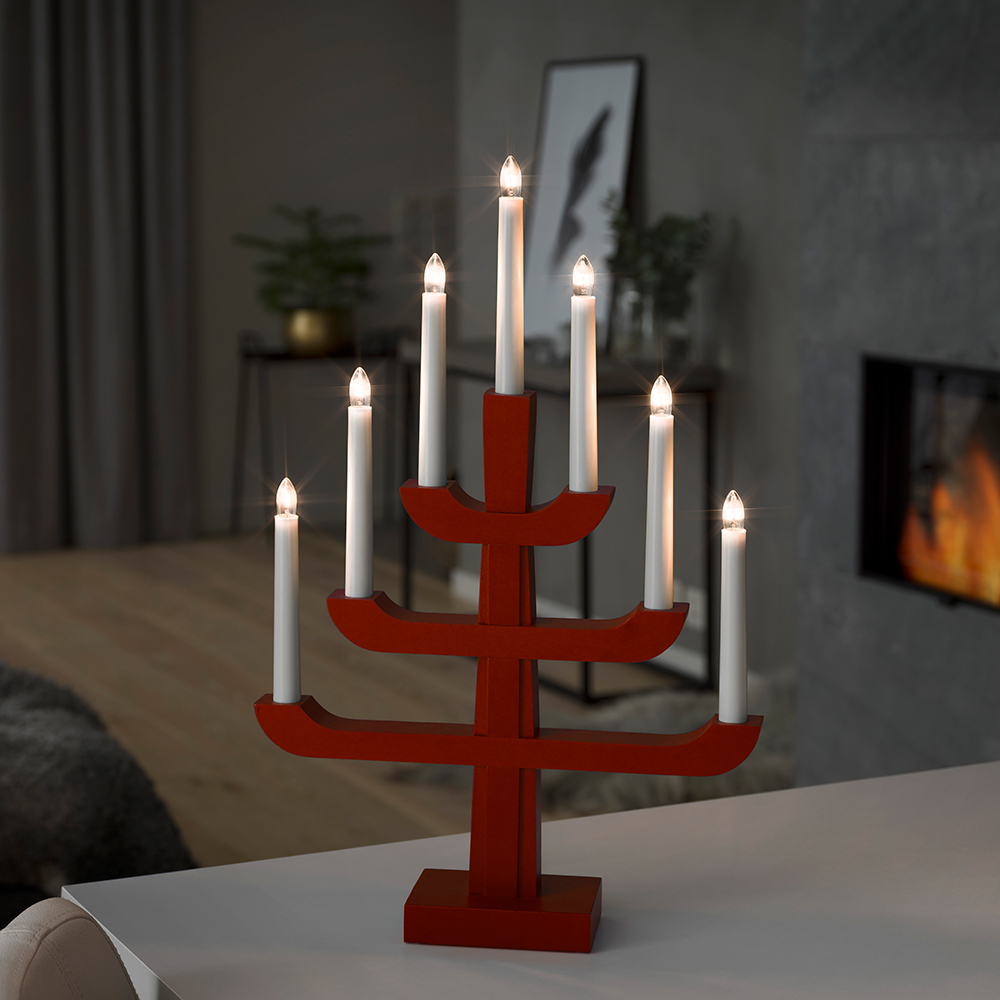 Adventstake Gnosjö Konstsmide 7L på Fot H50