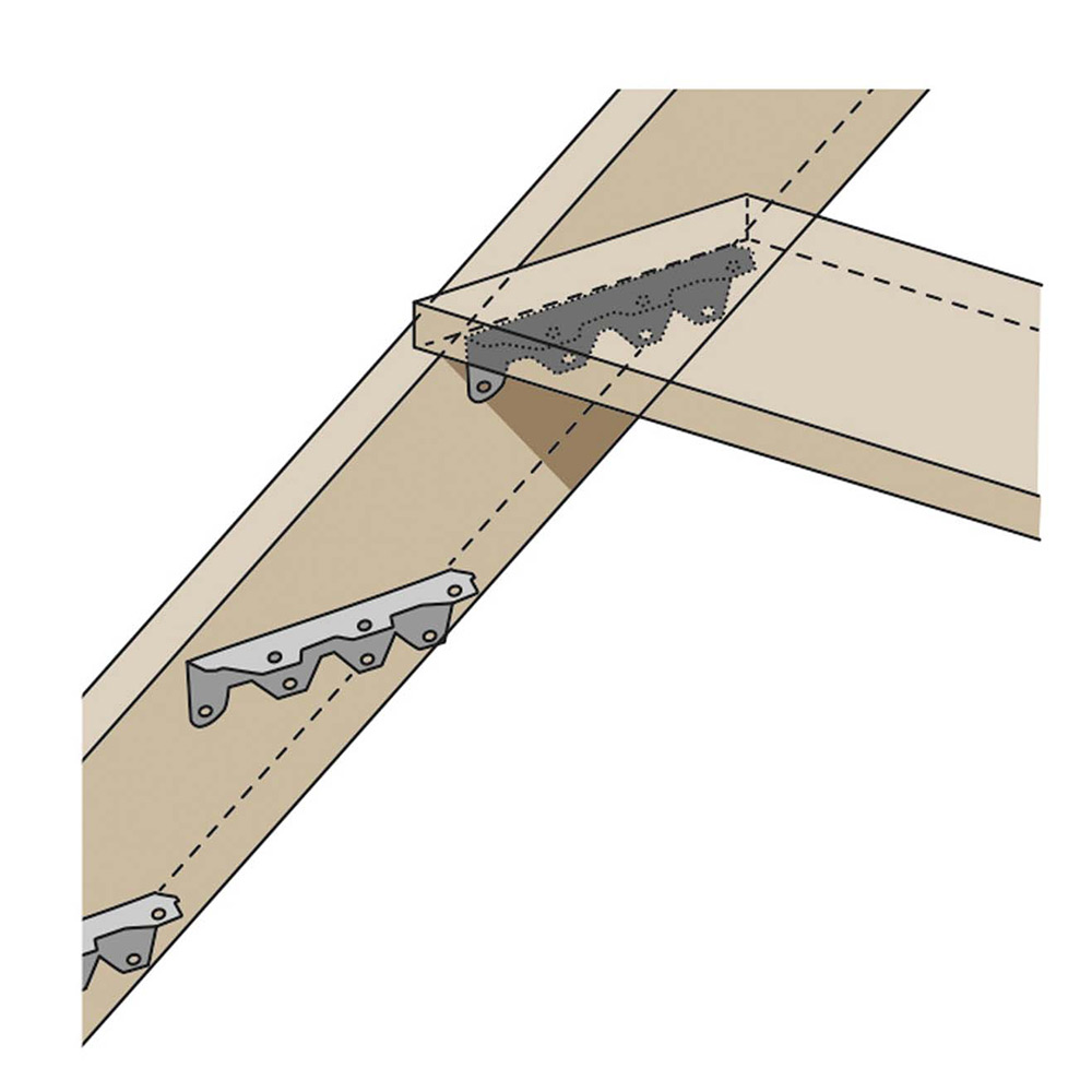 Trappevinkel FAST SCO 260x41x41x2,5 mm