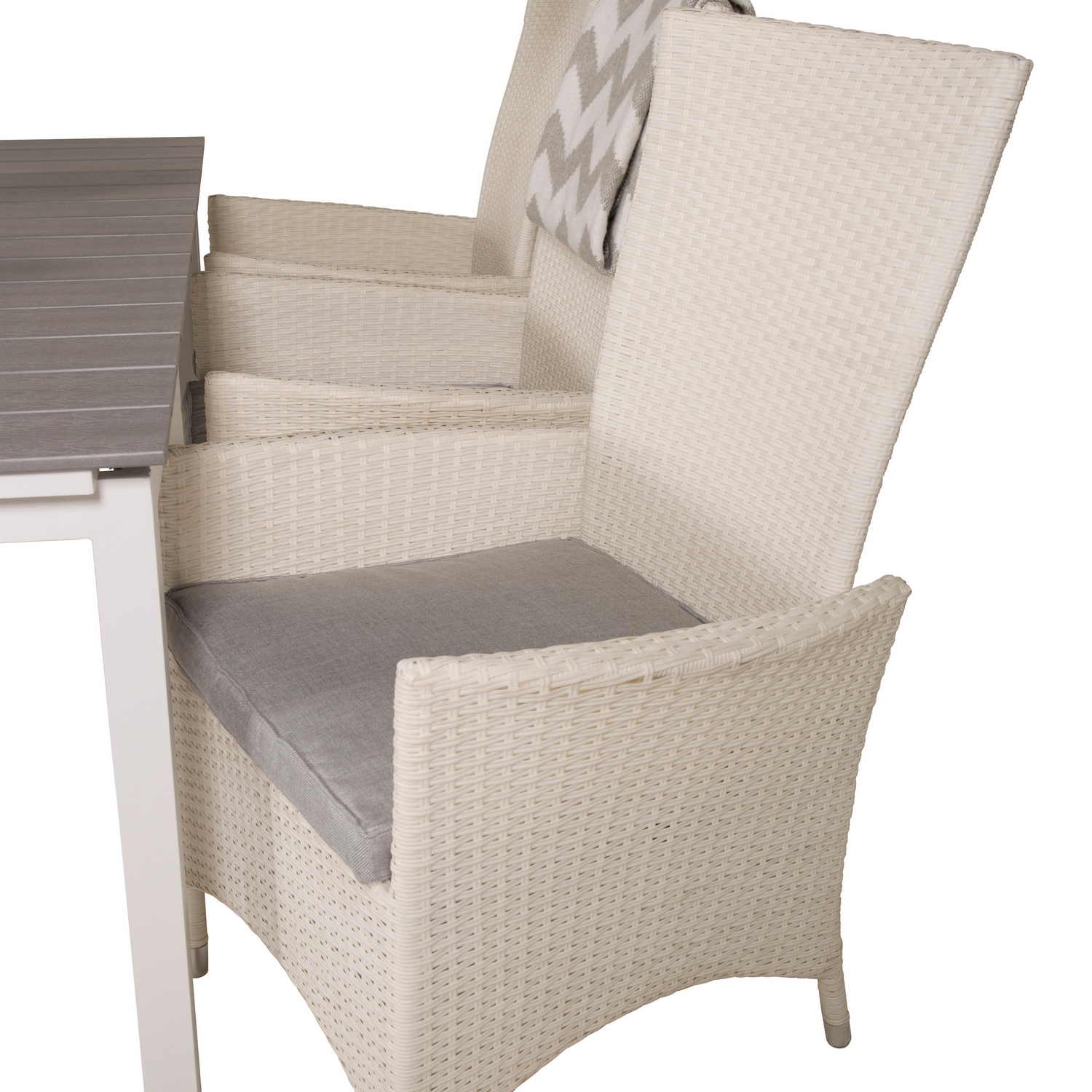 Spisegruppe Venture Home Lova 160/240 med 6 Pishi Stoler