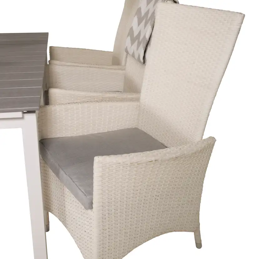 Spisegruppe Venture Home Lova 160/240 med 6 Pishi Stoler