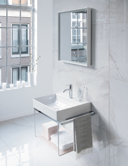 Metallkonsoll Duravit DuraSquare Vegghengt til Servant