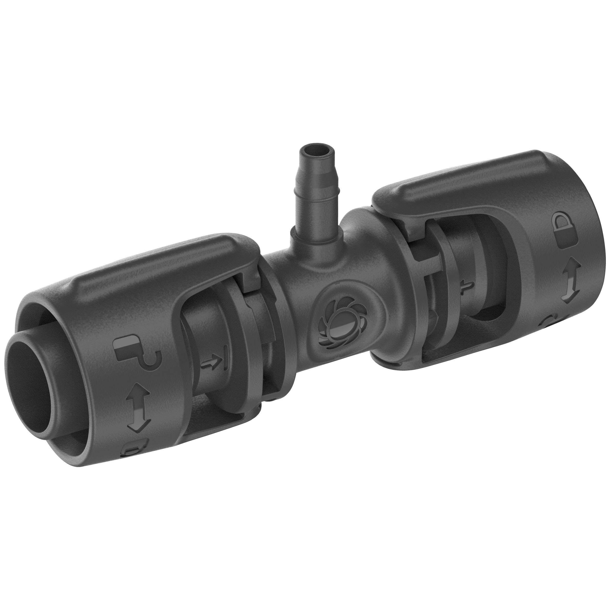 T-kobling Gardena Micro-Drip 1/2"-3/16"