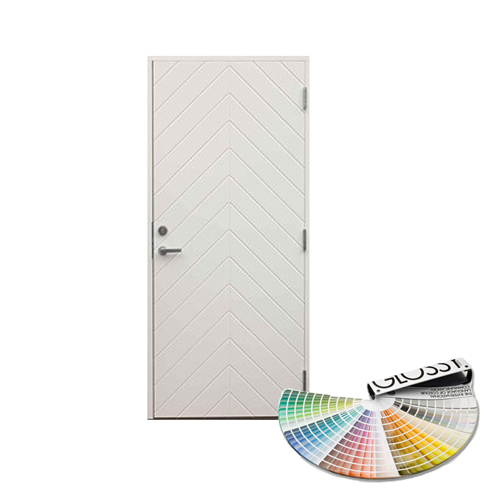 DØR YD FÆRDER  TE  9X21H NCS M 90x210 - Høyre