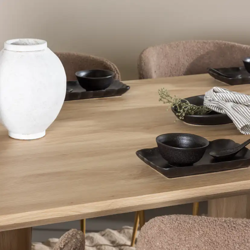 Spisegruppe Venture Home Olivia 210 med 6 stk Modesto Stoler