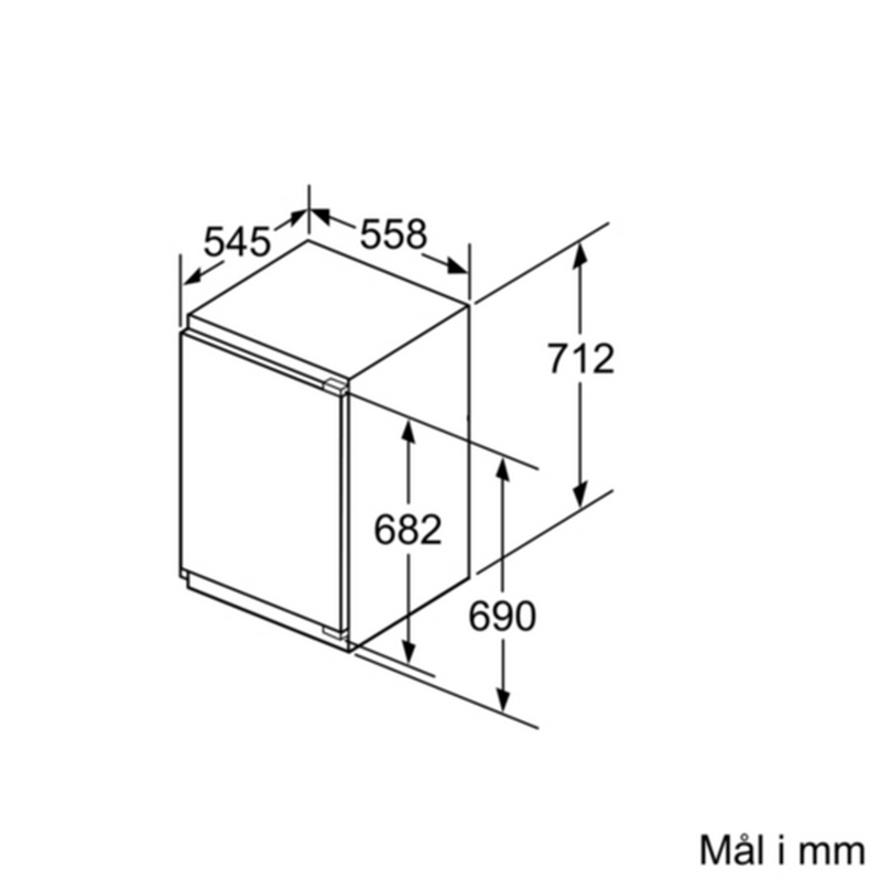 Fryser Bosch GIV11AFE0