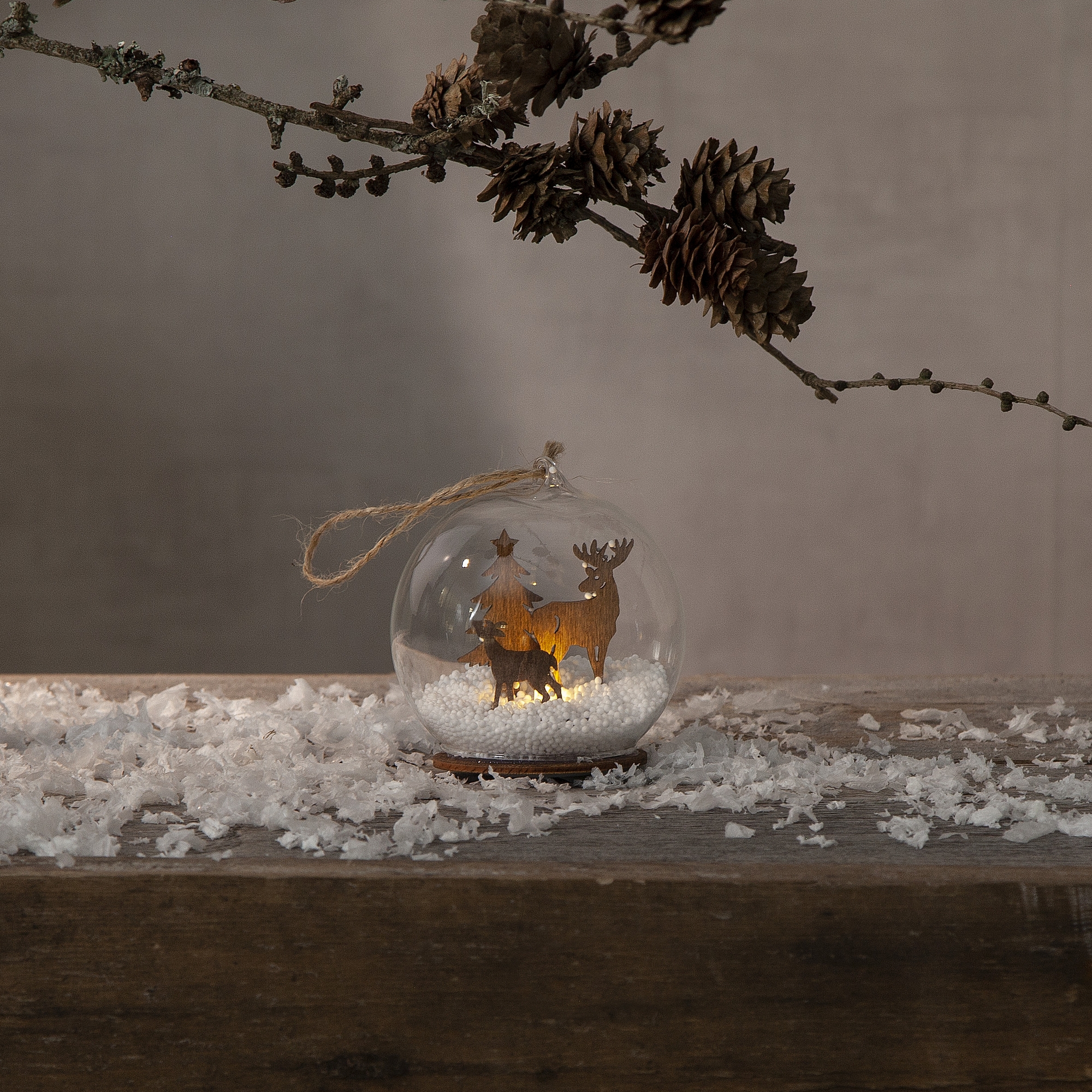 Juledekorasjon Star Trading Fauna 9 cm