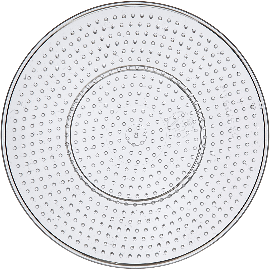Perleplate Creativ Company Stor Rund 1 Stk