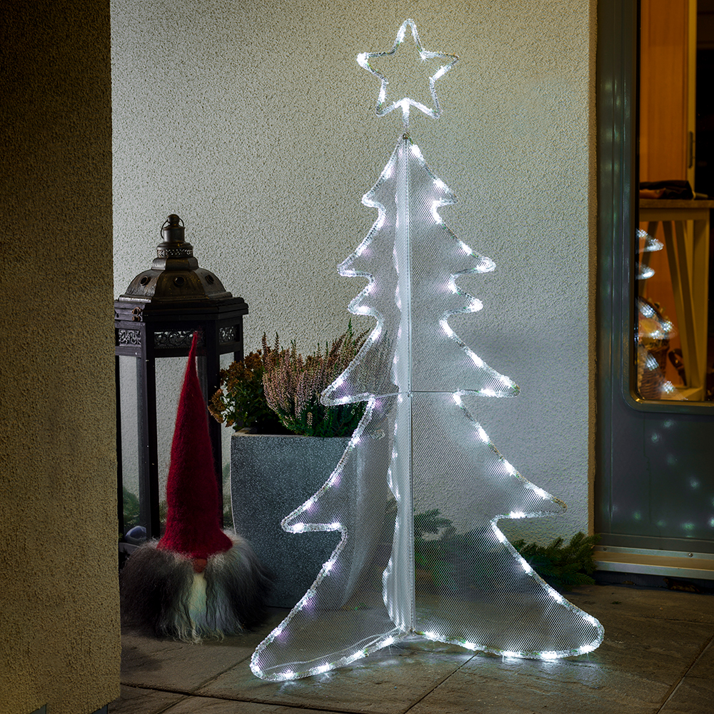 Gransilhouette Gnosjö Konstsmide 80 stk LED