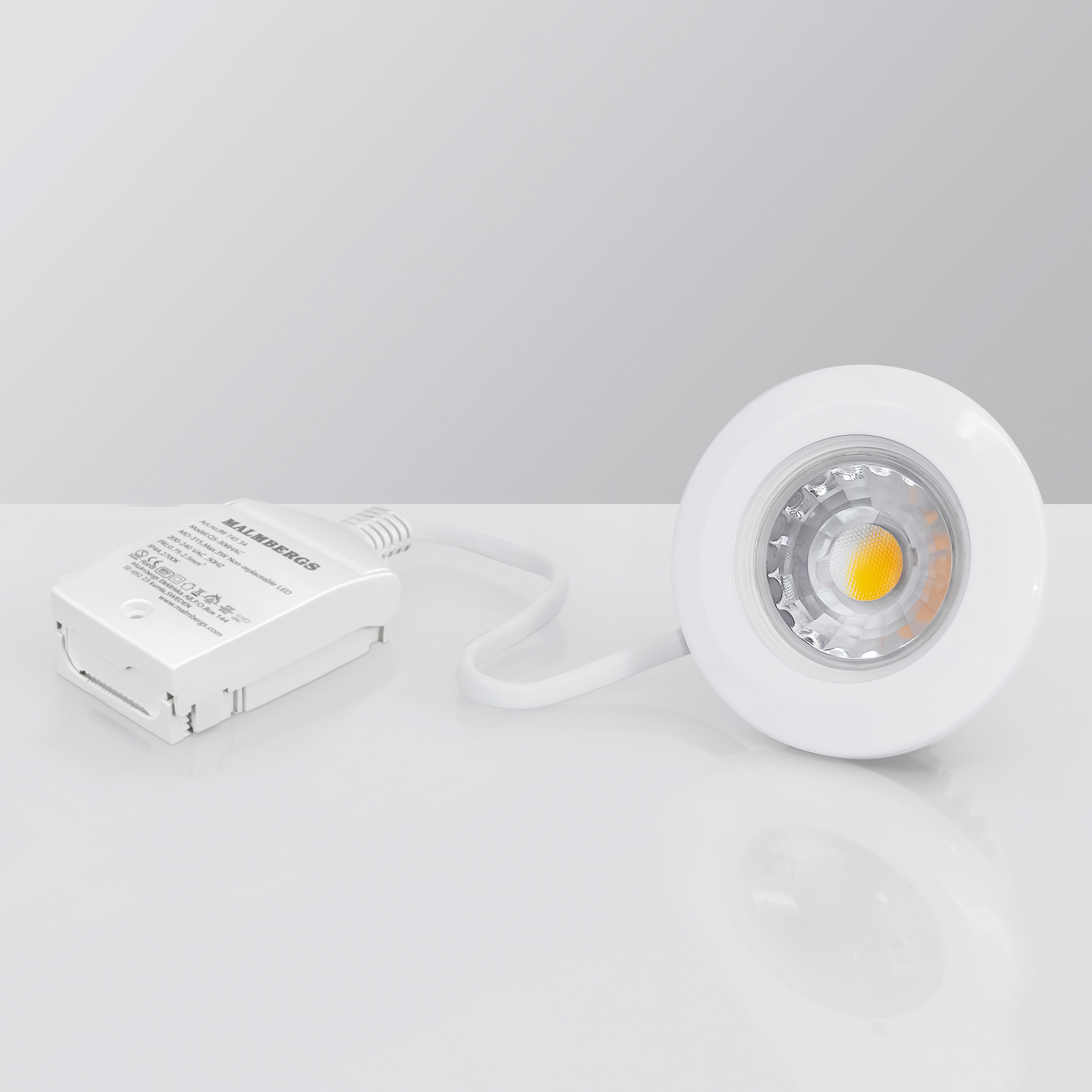 Downlight Malmbergs MD-99 LED 5W 2700K