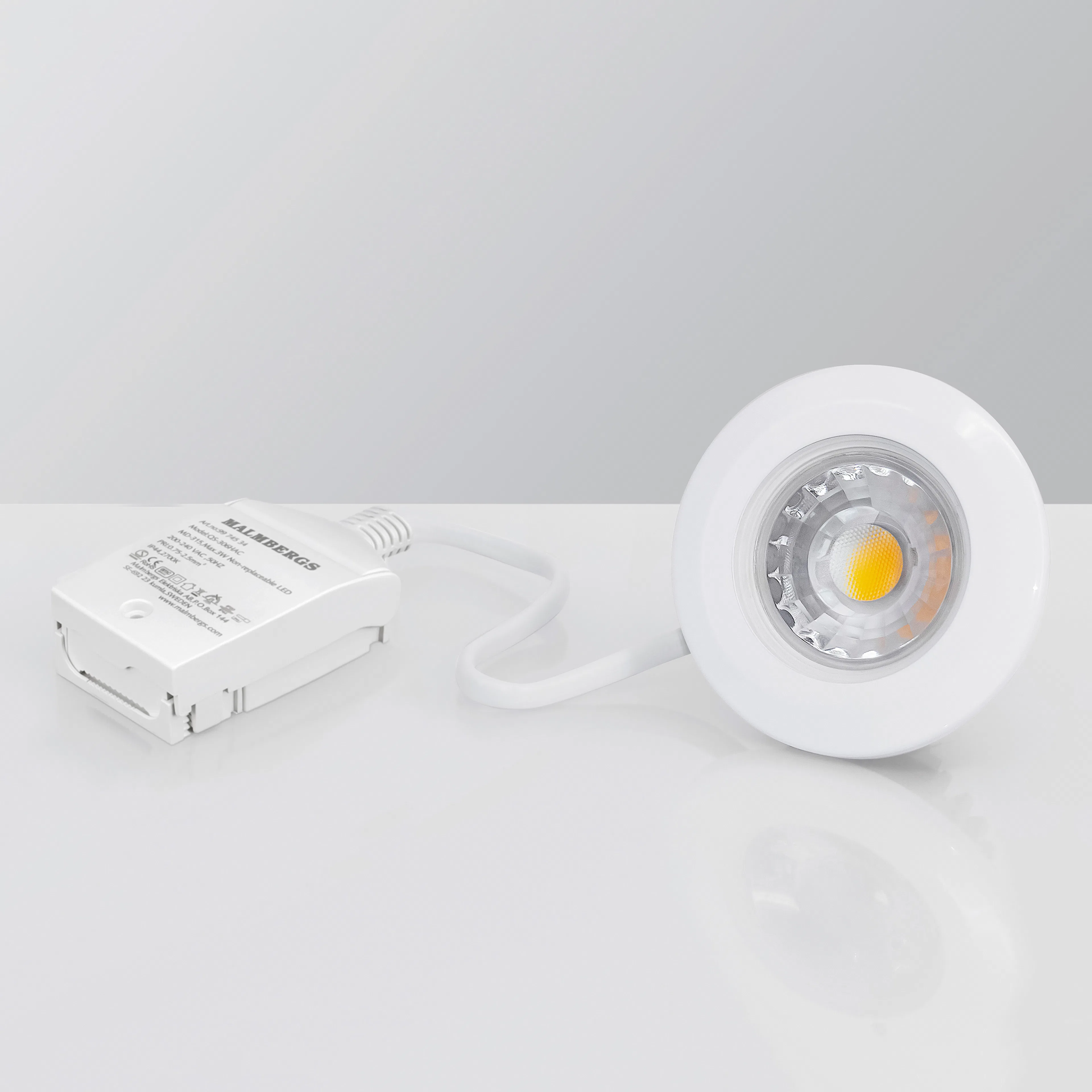 Downlight Malmbergs MD-99 LED 5W 2700K