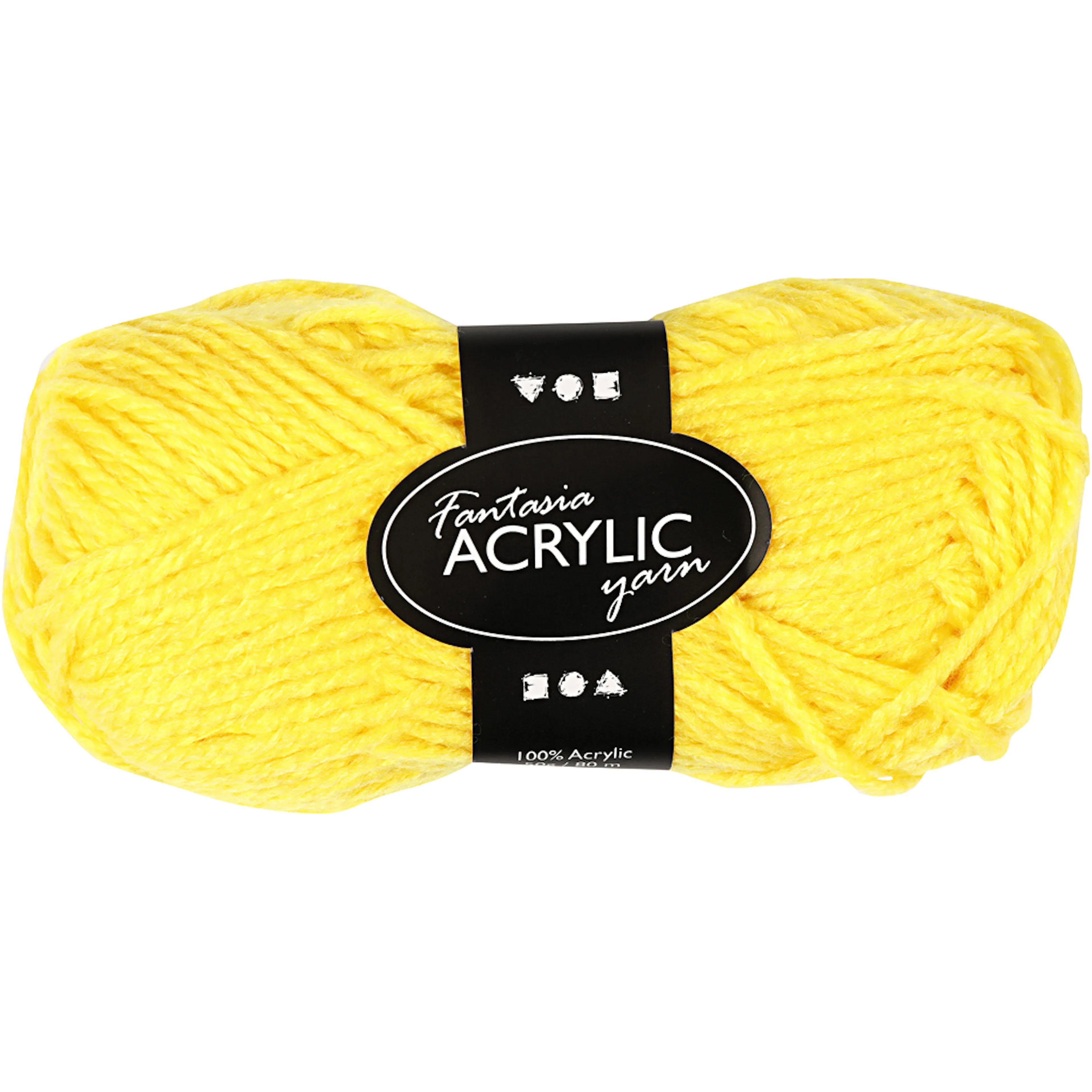 Akrylgarn Creativ Company Fantasia 80 m 50 g/1 nst