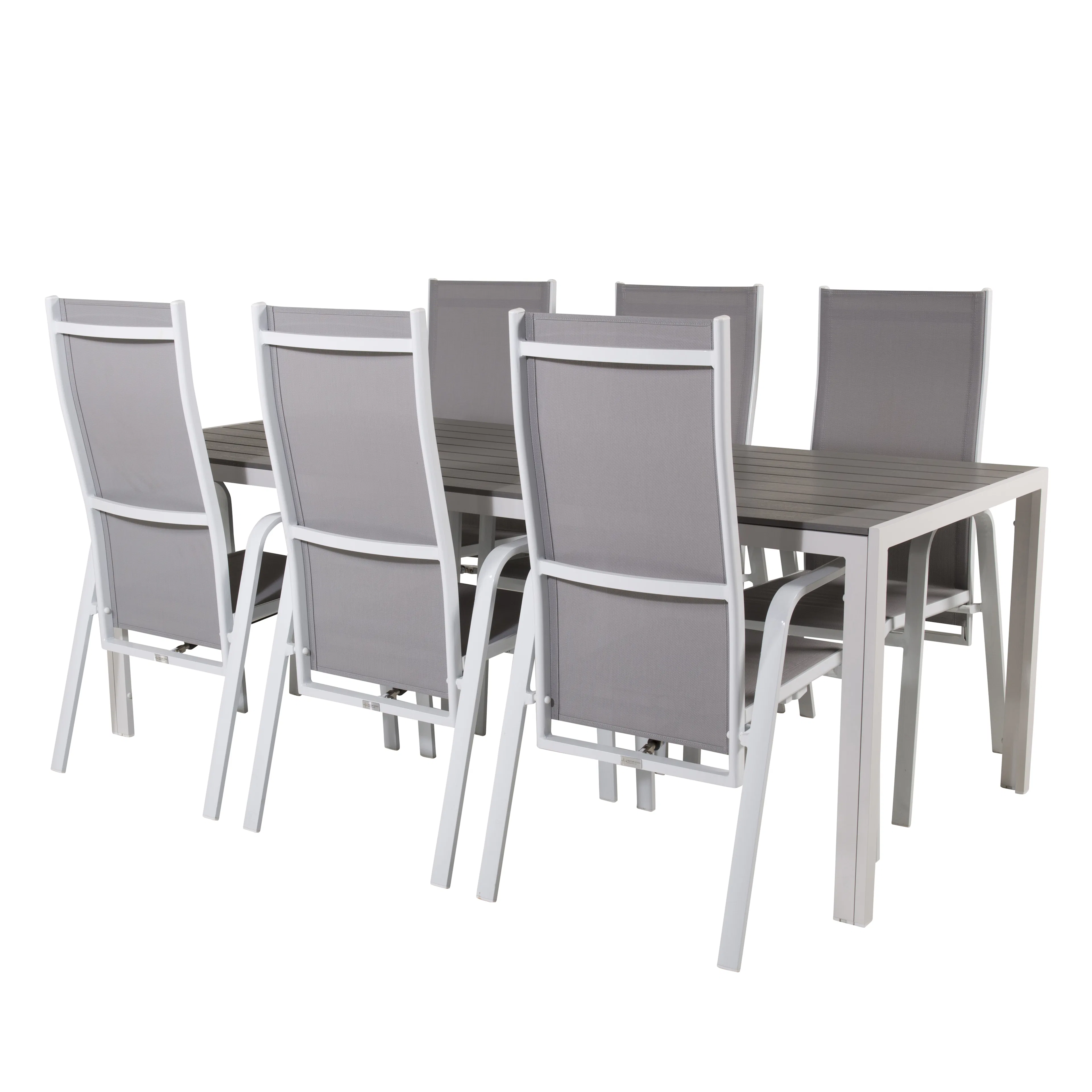 Spisegruppe Venture Home Break med 6 Copacabana Stoler