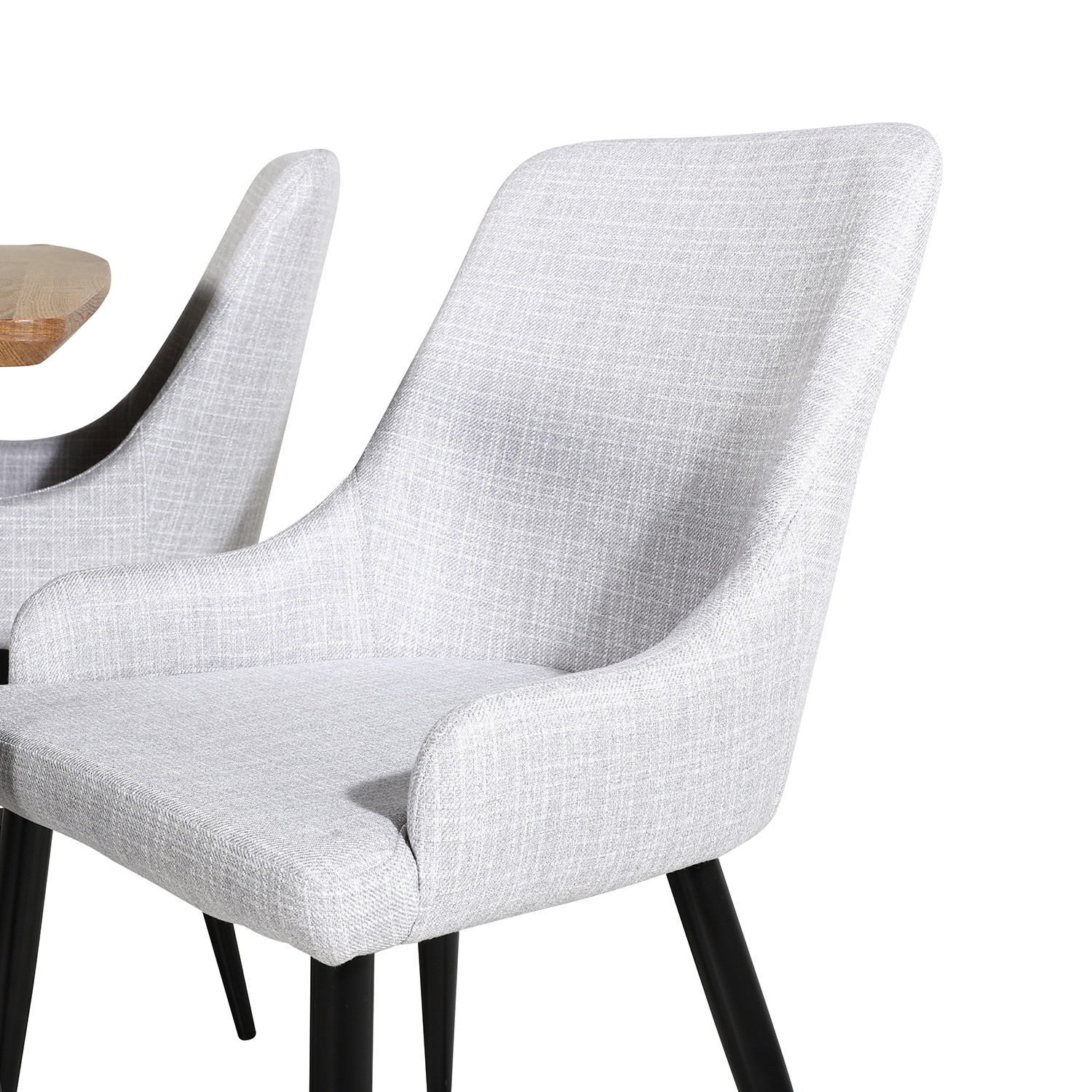 Spisegruppe Venture Home Ina med 4 Plake Stoler