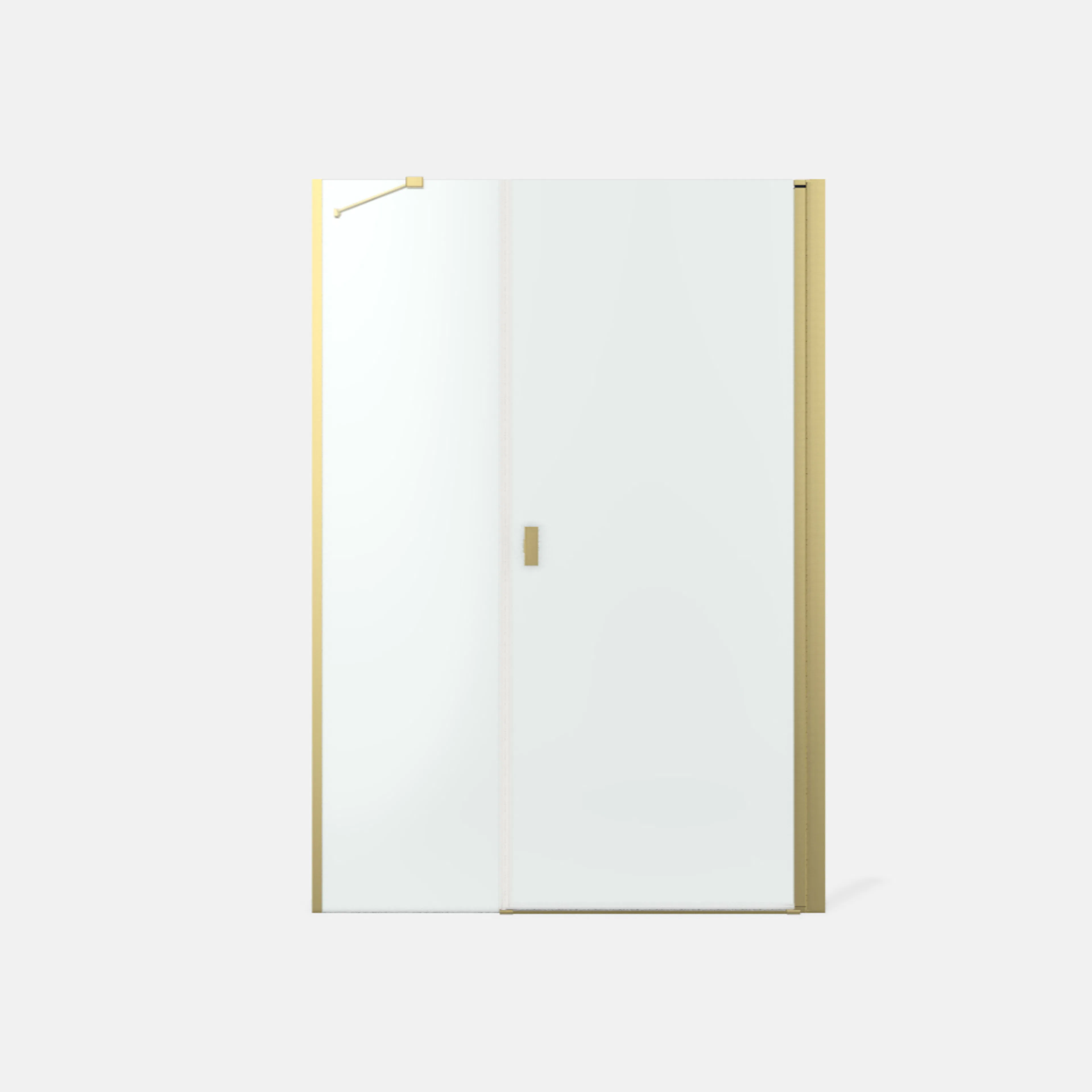 Dusjdør Strømberg Noma 45 med Sidepanel Nisje