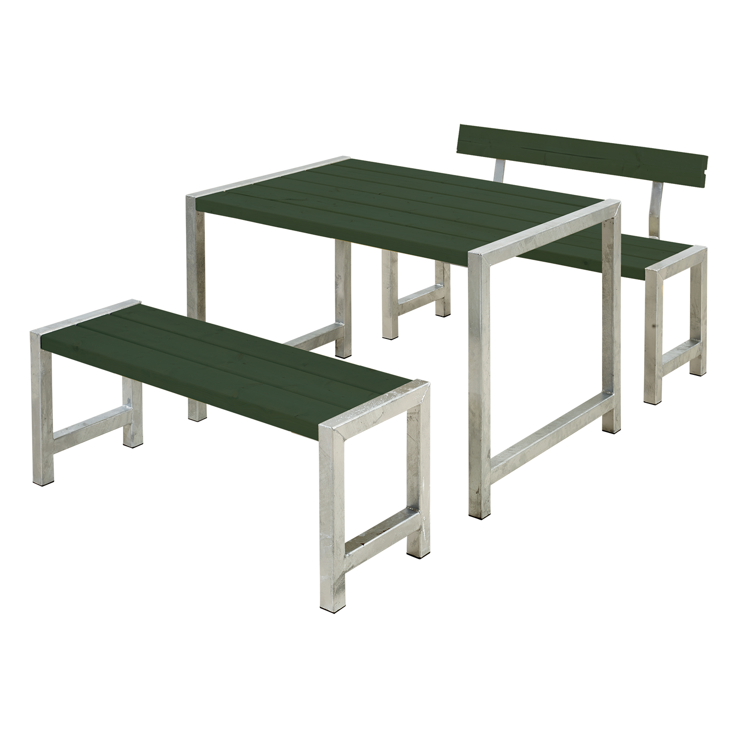 Hagemøbelgruppe PLUS Café 127 cm Grønn