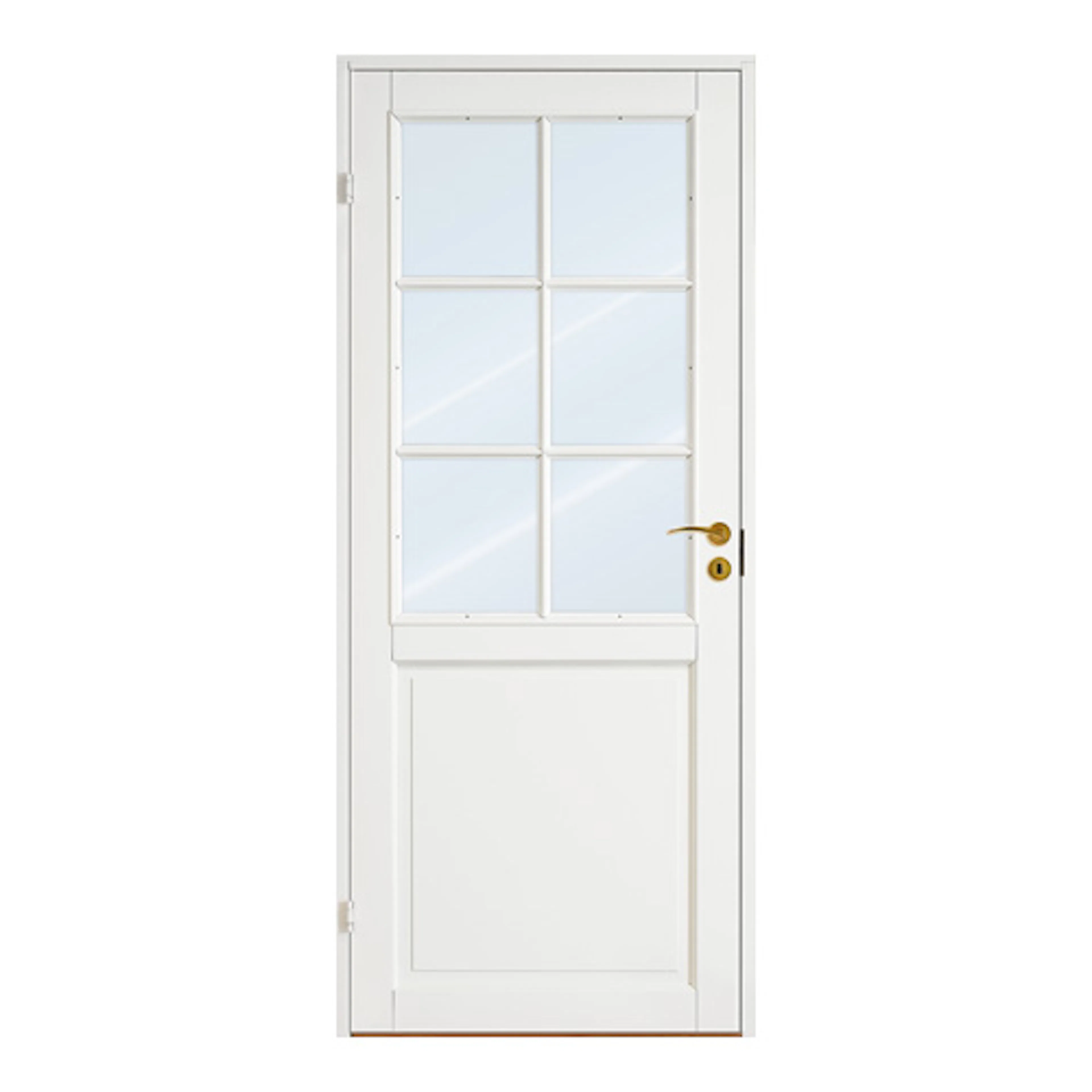 Innerdør Scanflex Sindre Klarglass 2x3