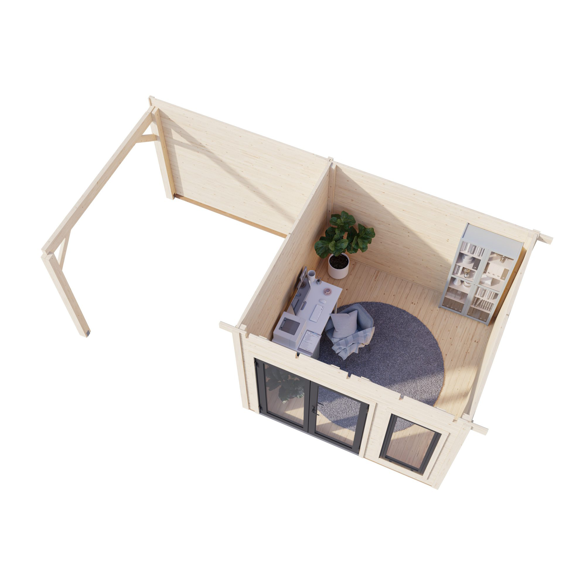 Hagestue Palmako Aurelia 17,2 m² (inv. 16,3 m²)