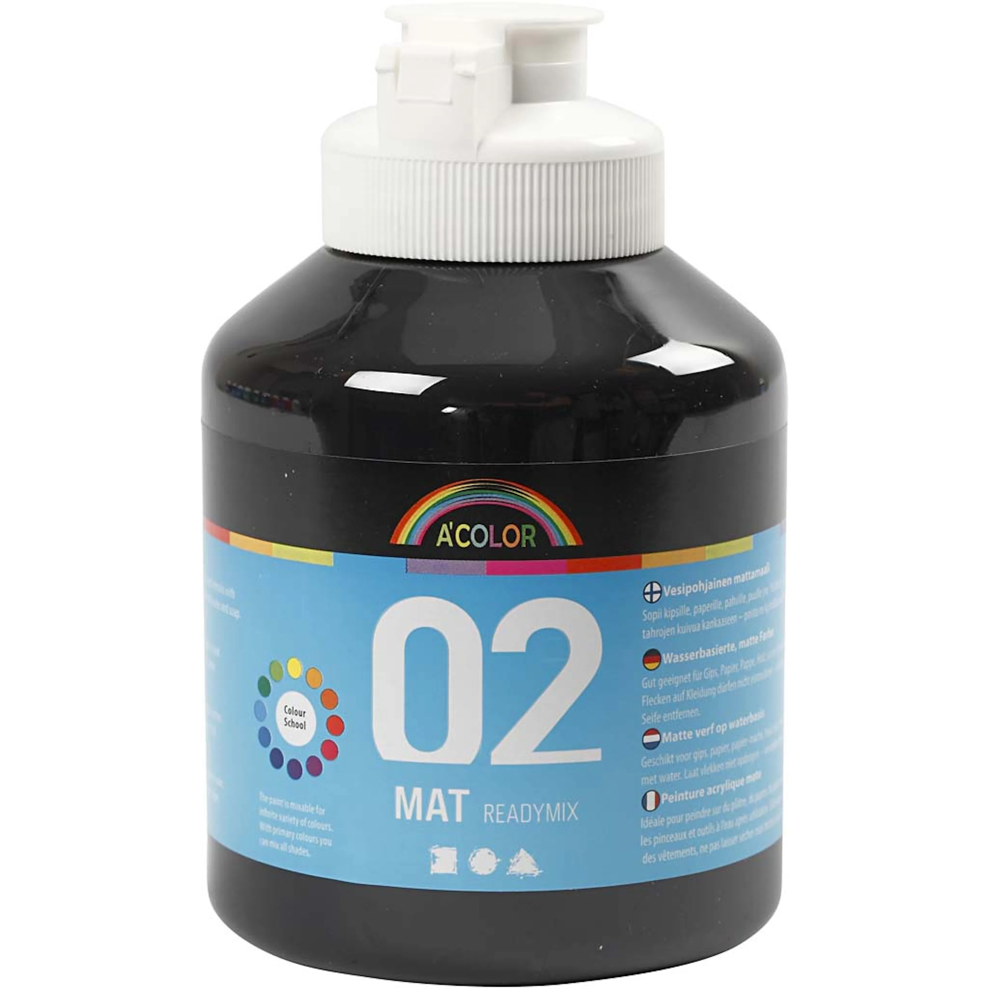 Akrylmaling Creativ Company Readymix A-color Nr 02 Matt 500 ml