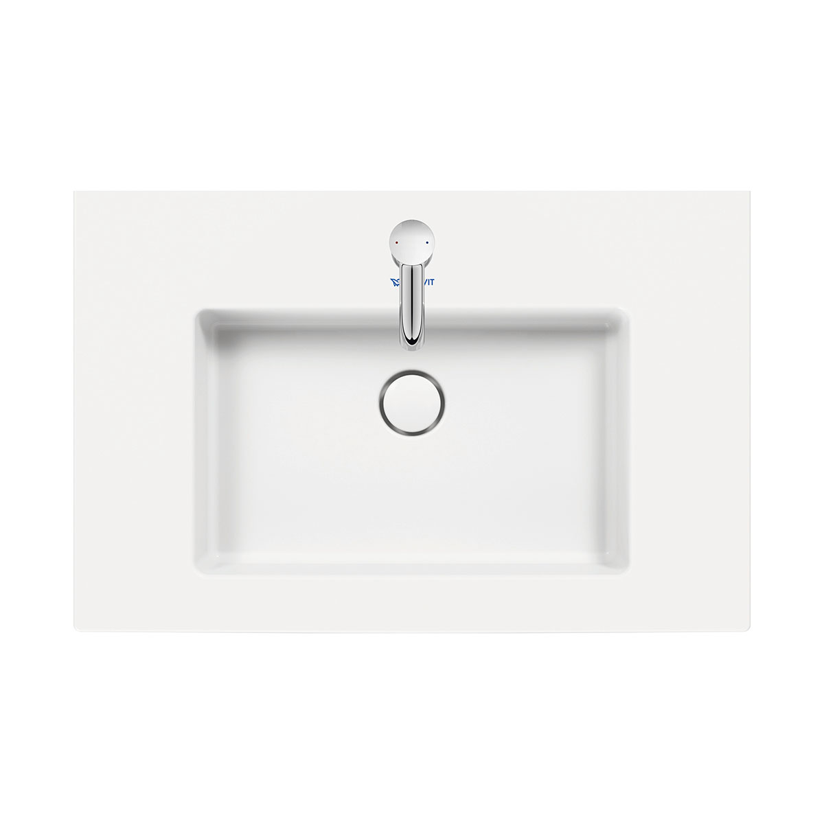 Servant Duravit White Tulip Hvit Høyblank