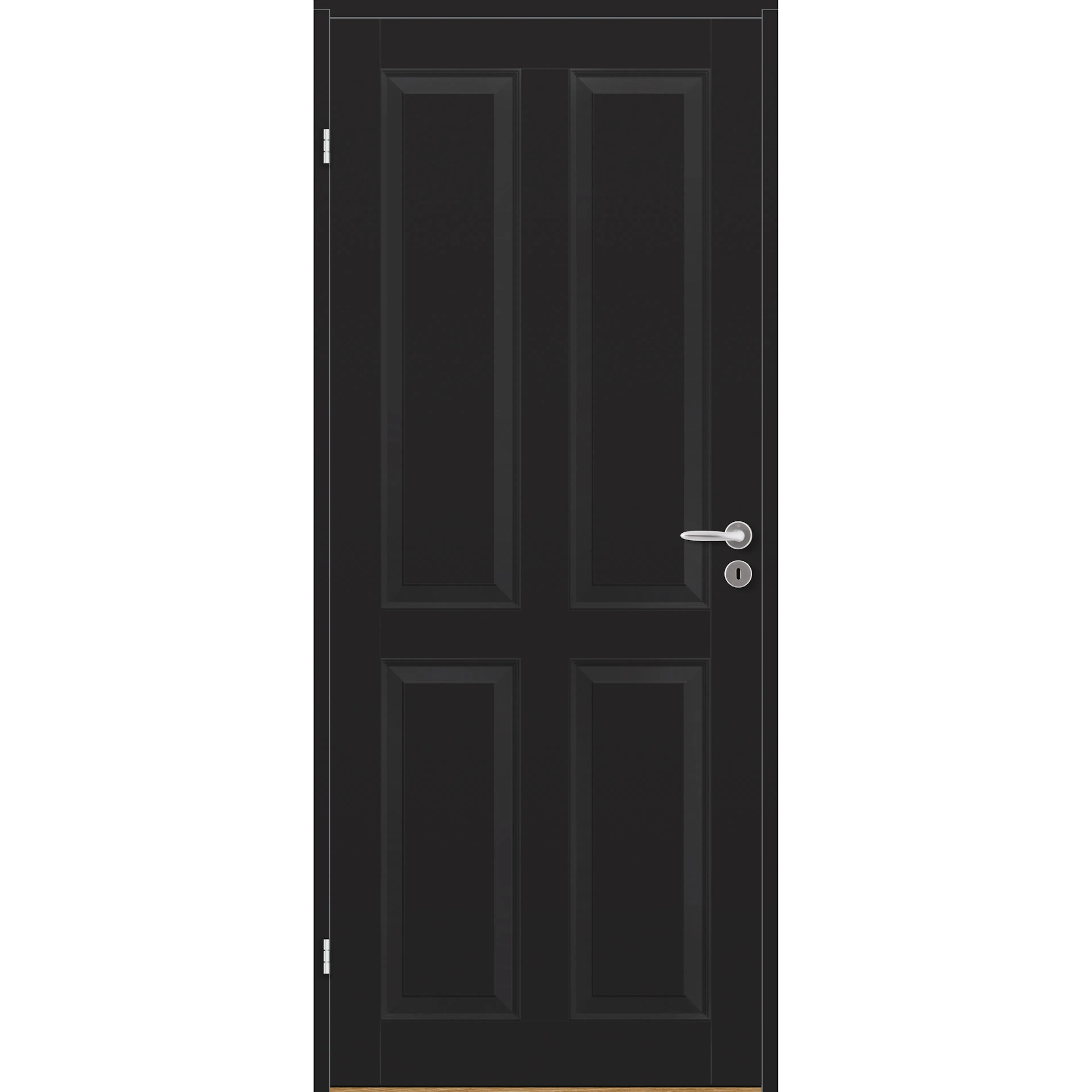 Innerdør Bygg1 HenrikxBxH: 70X200, Dempet Sort