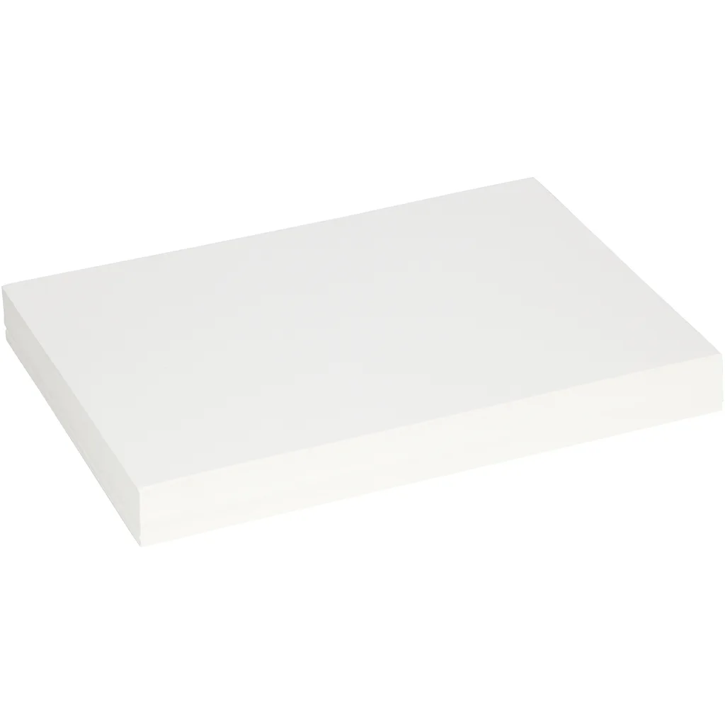 Brettekartong Creativ Company Hvit 25 5x36 cm 250 g 100 Ark/1 Pk