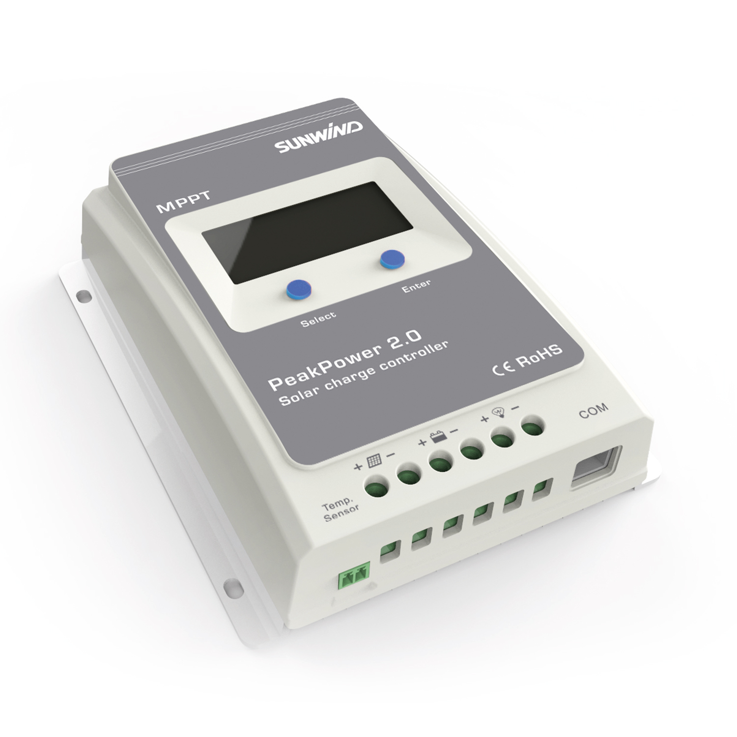 Solcelleregulator Sunwind PeakPower MPPT 30A