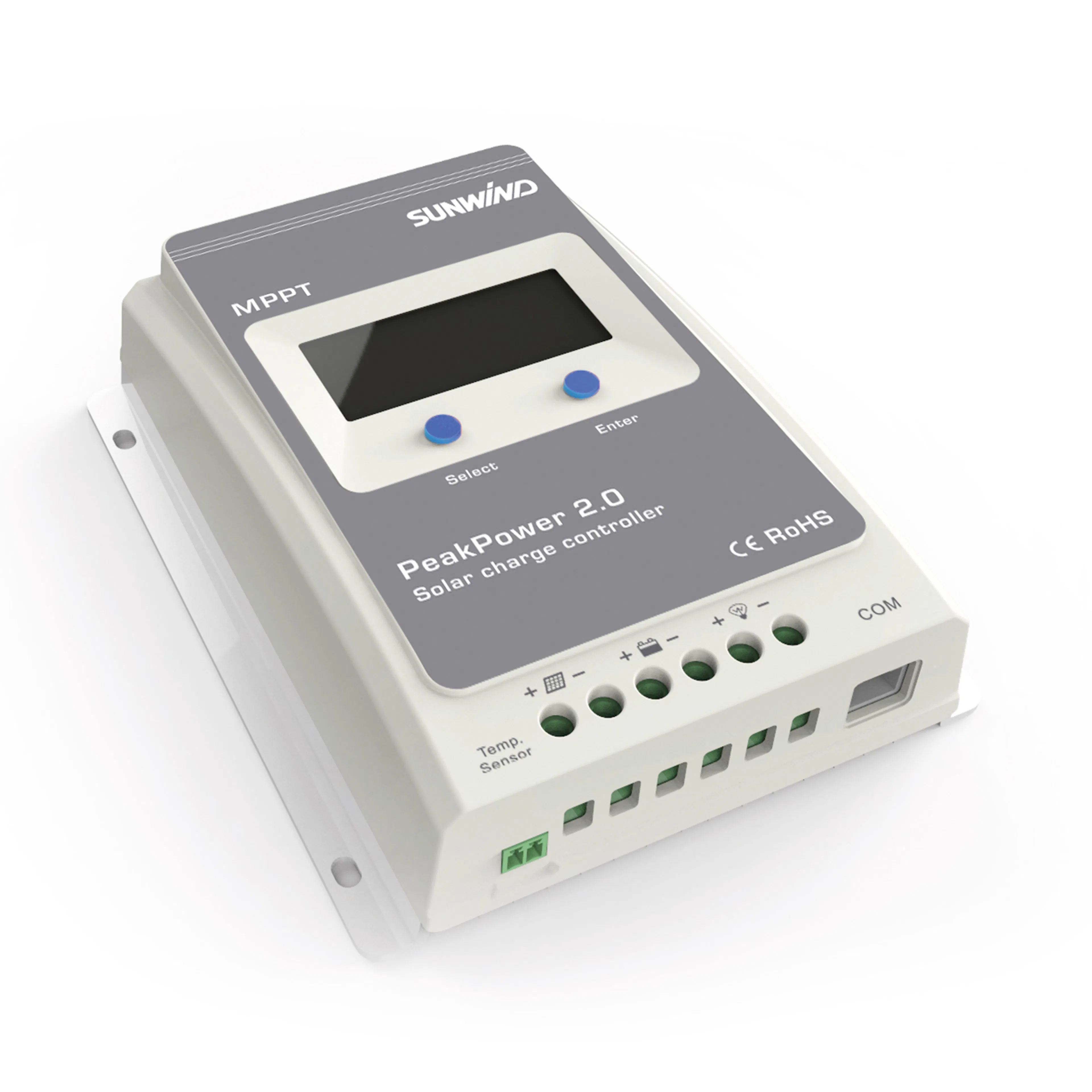 Solcelleregulator Sunwind PeakPower MPPT 30A