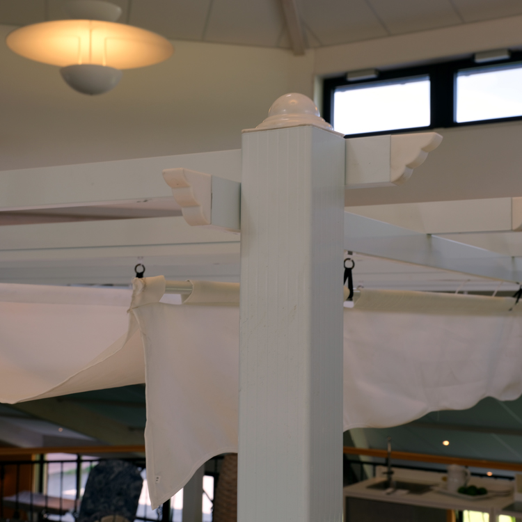 Pergola Hillerstorp Skanör Hvit