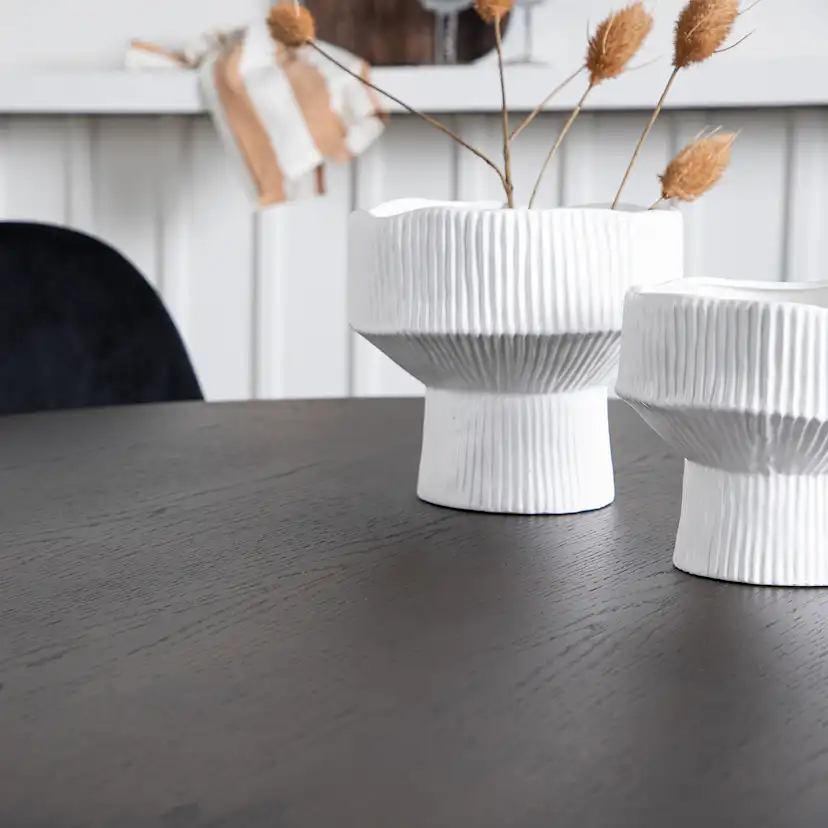 Spisegruppe Venture Home Stone med 4 Polar Stoler Fløyel