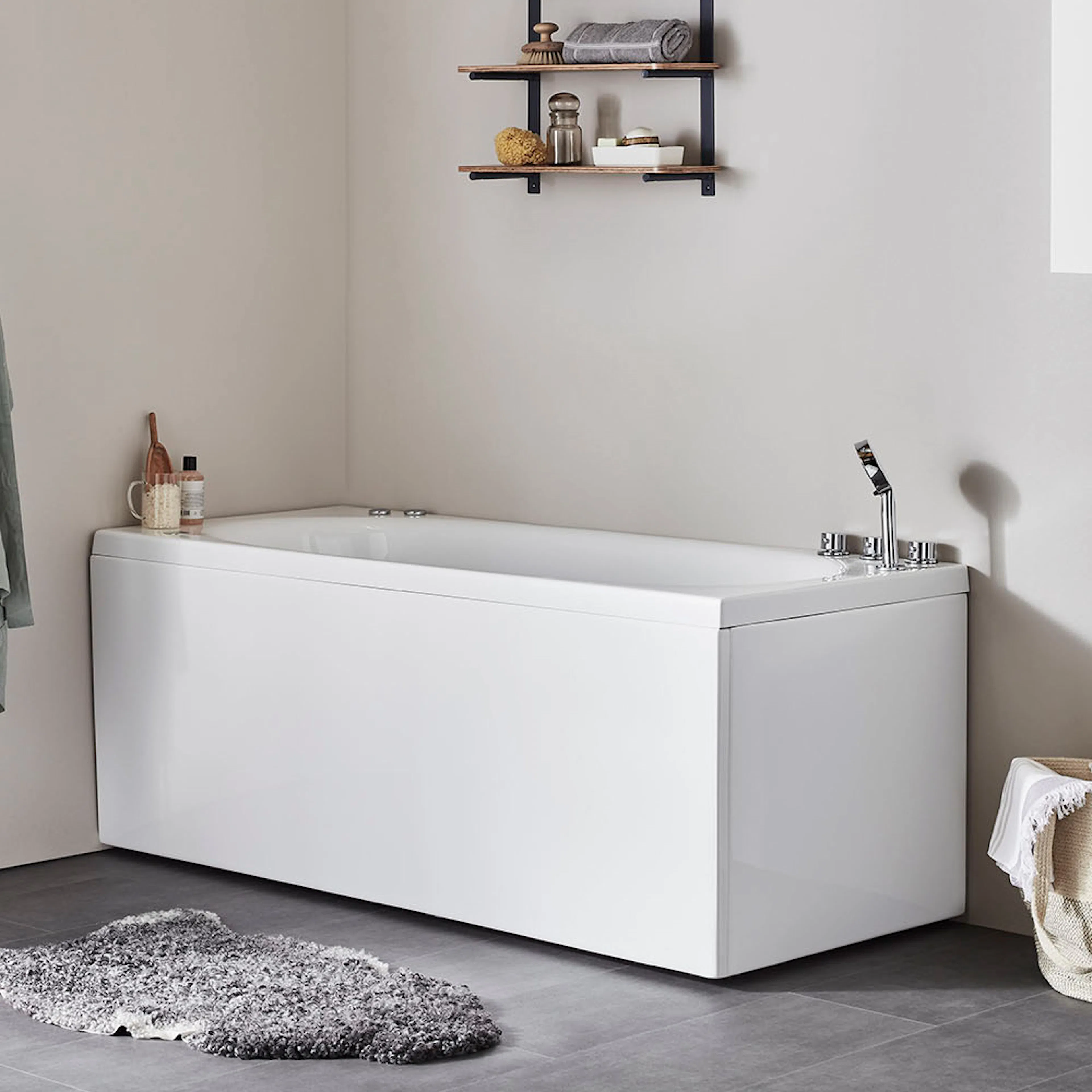 Boblebad Noro Relounge 160 inkl. blandebatteri