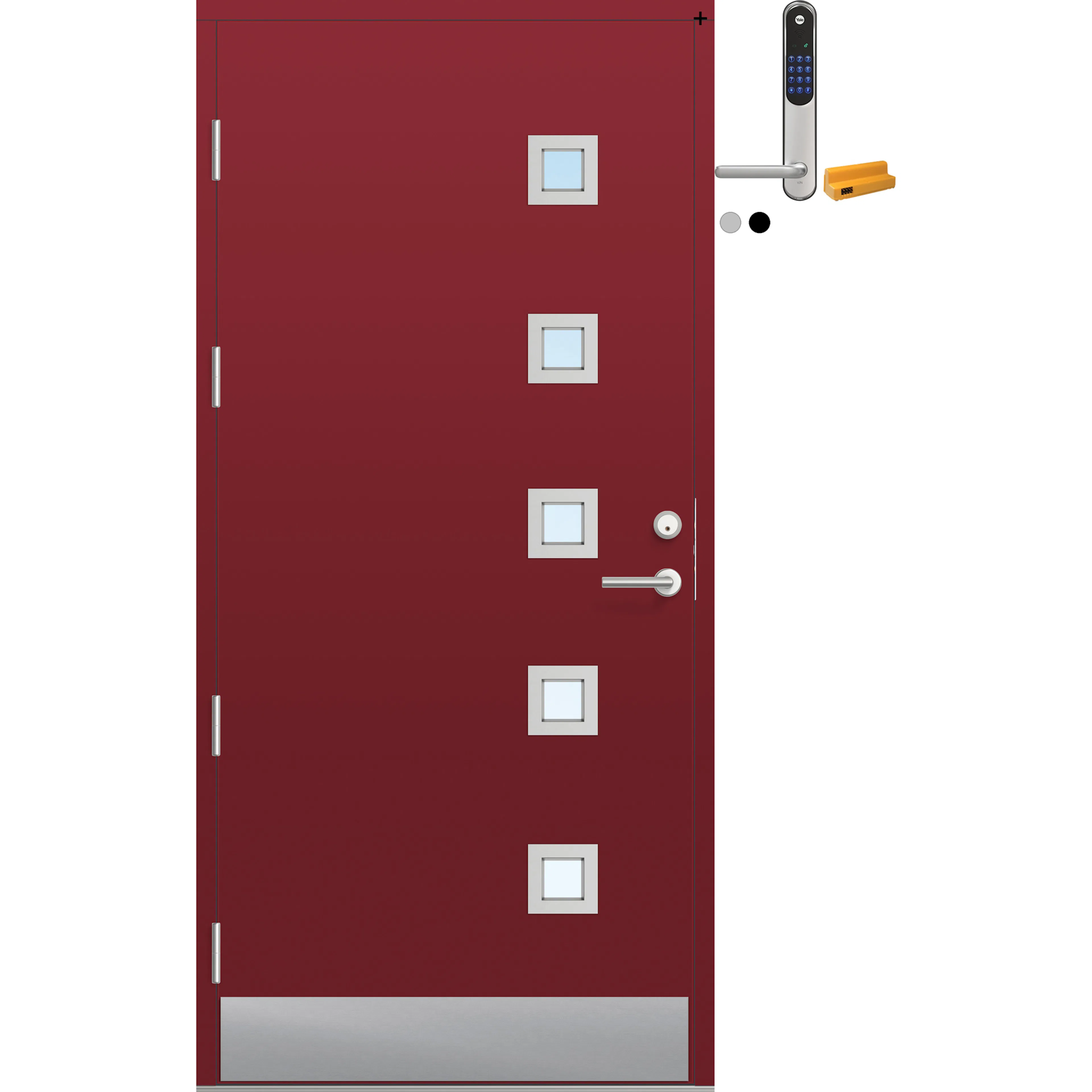 NCS S-4050-R, Mørk Rød