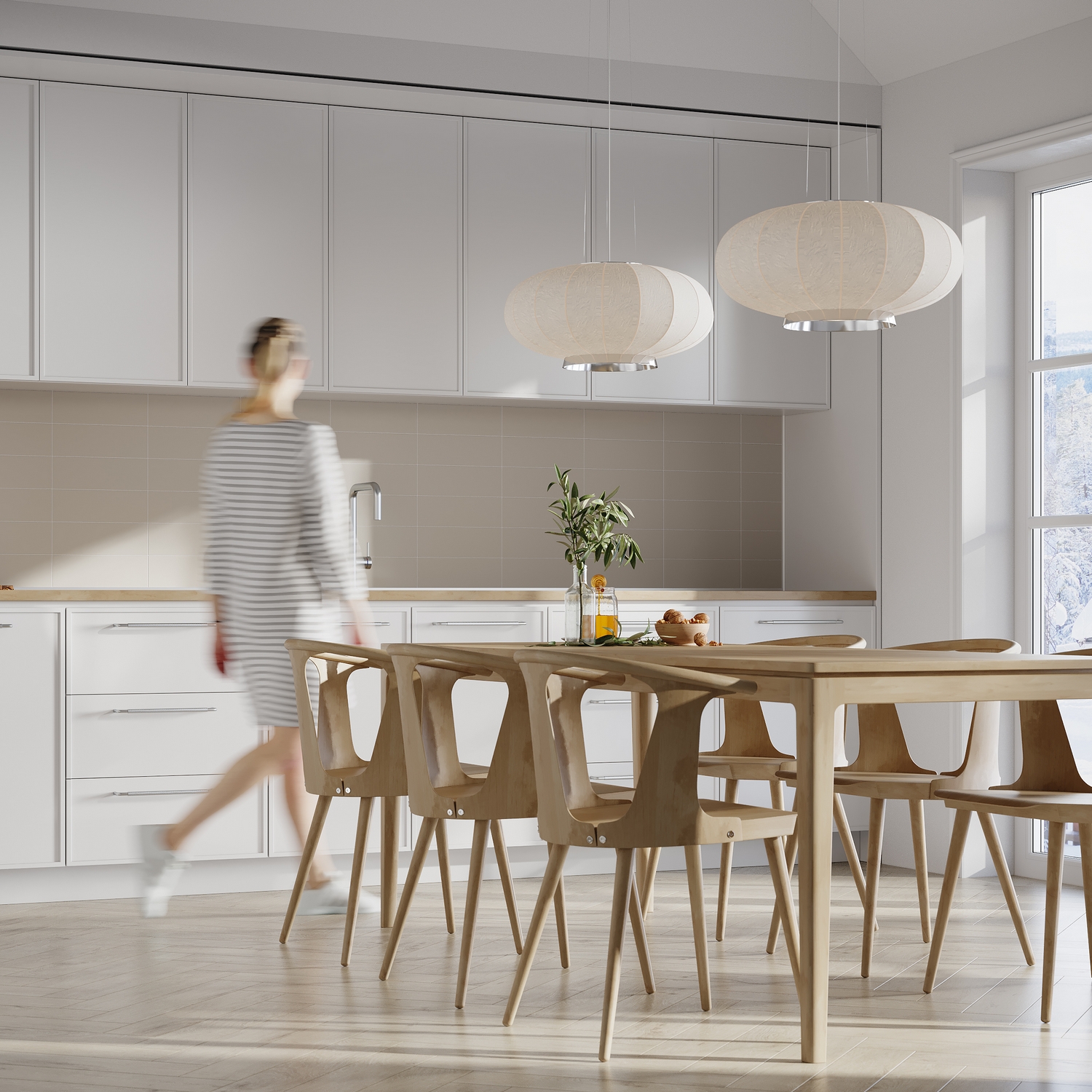 Kitchen Board Fibo 2090-KM3010 EM Light Grey