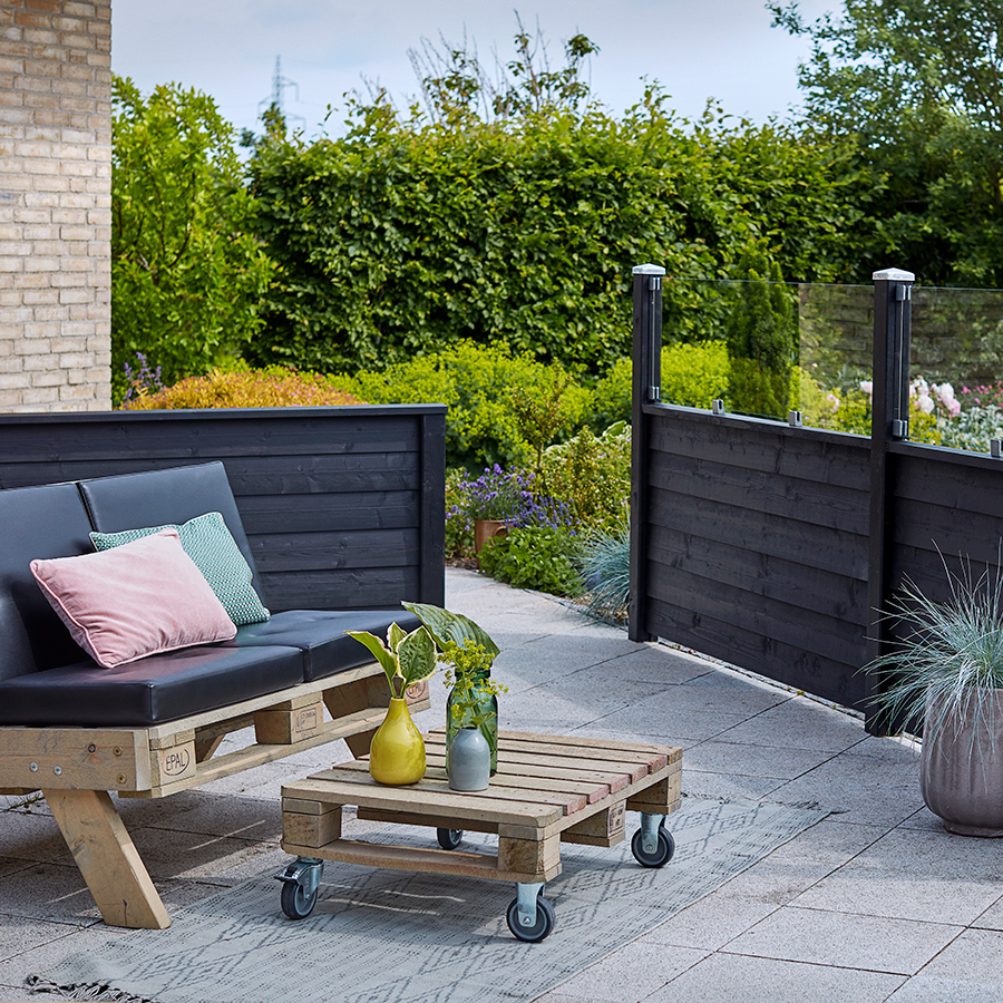 Levegg PLUS Klink med Glass 174x125