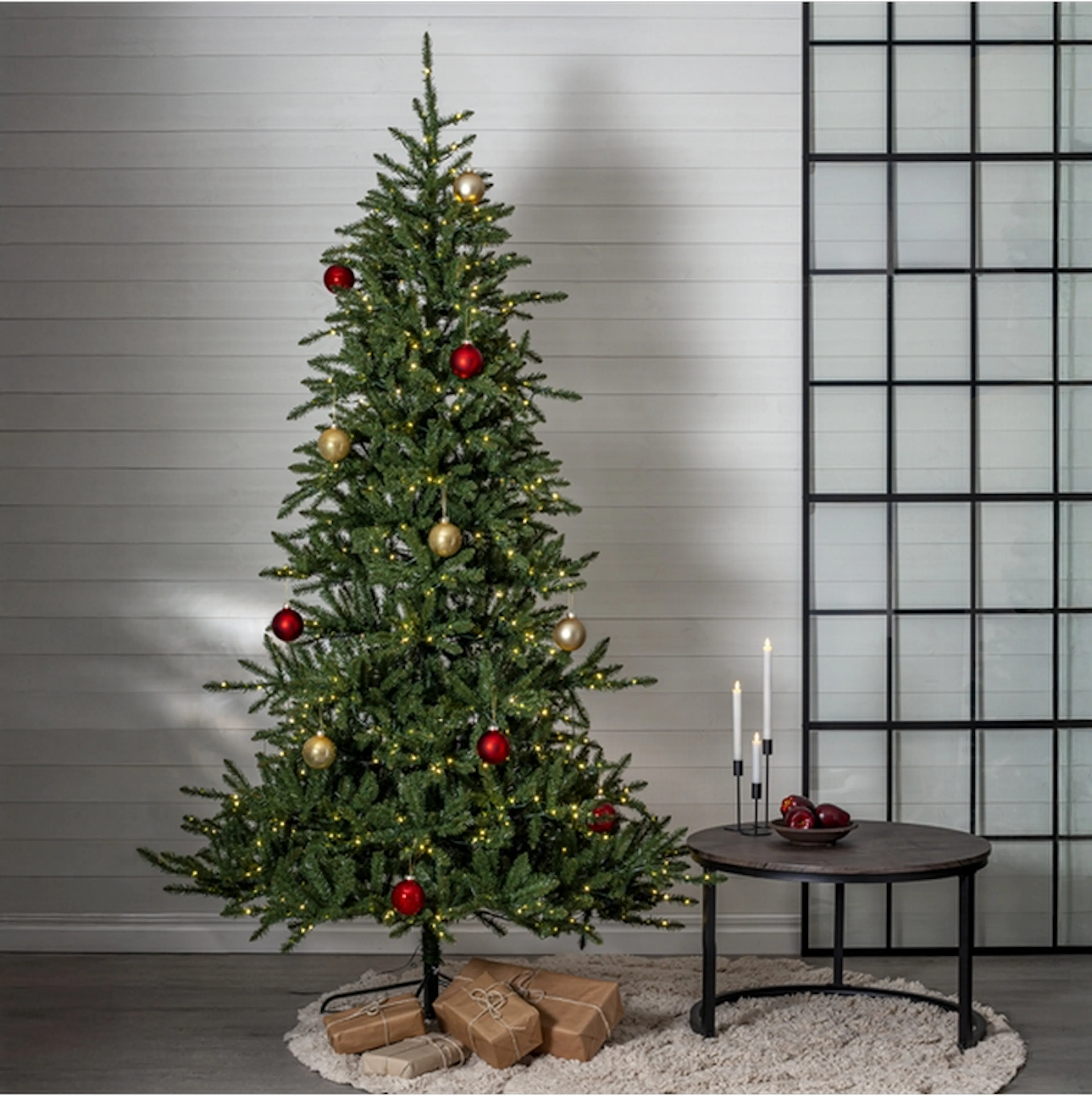 Juletre Star Trading Minnesota Kunstig 250 cm med LED 800 Lys